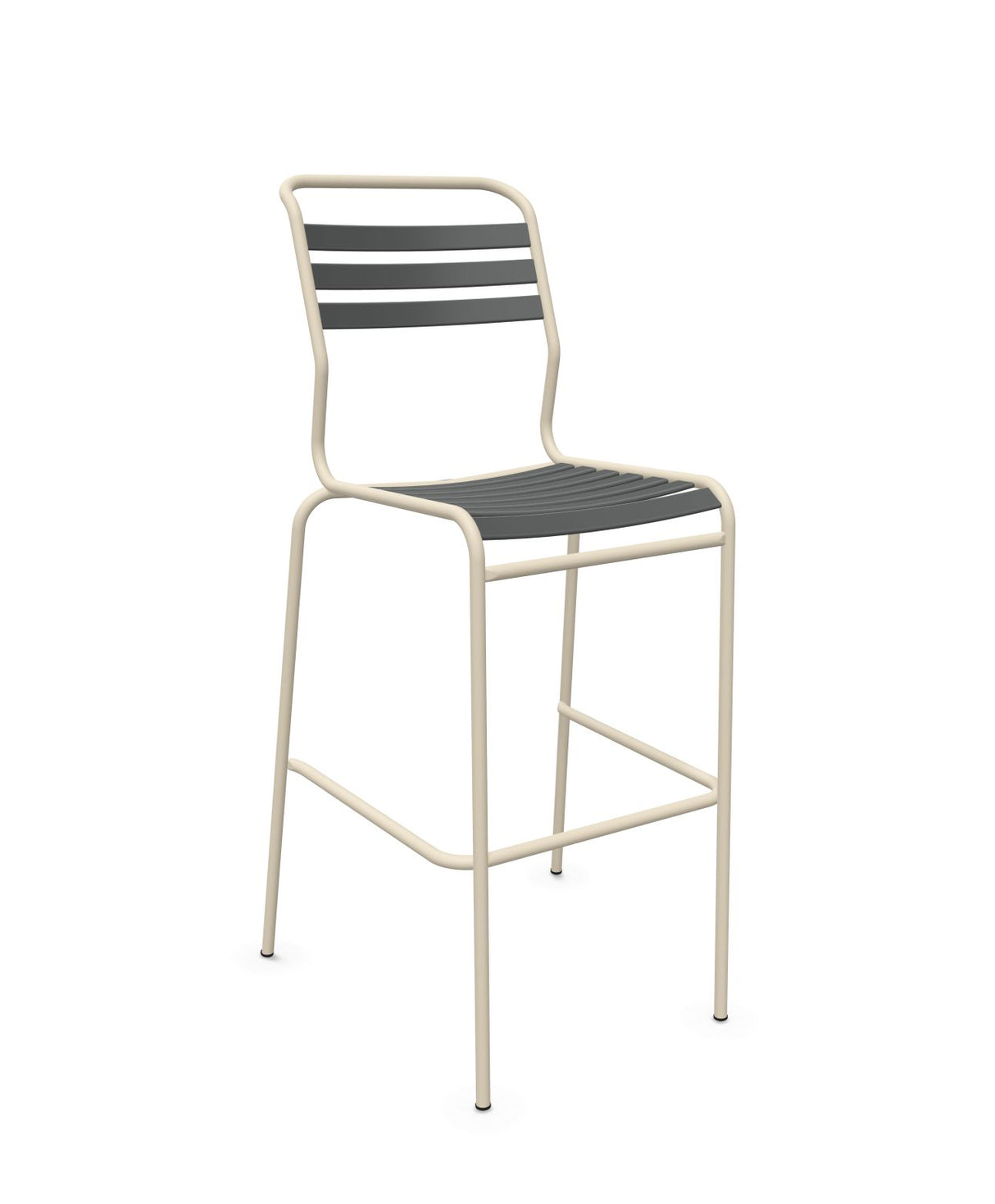 Schaffner Säntis Tabouret de bar à lattes