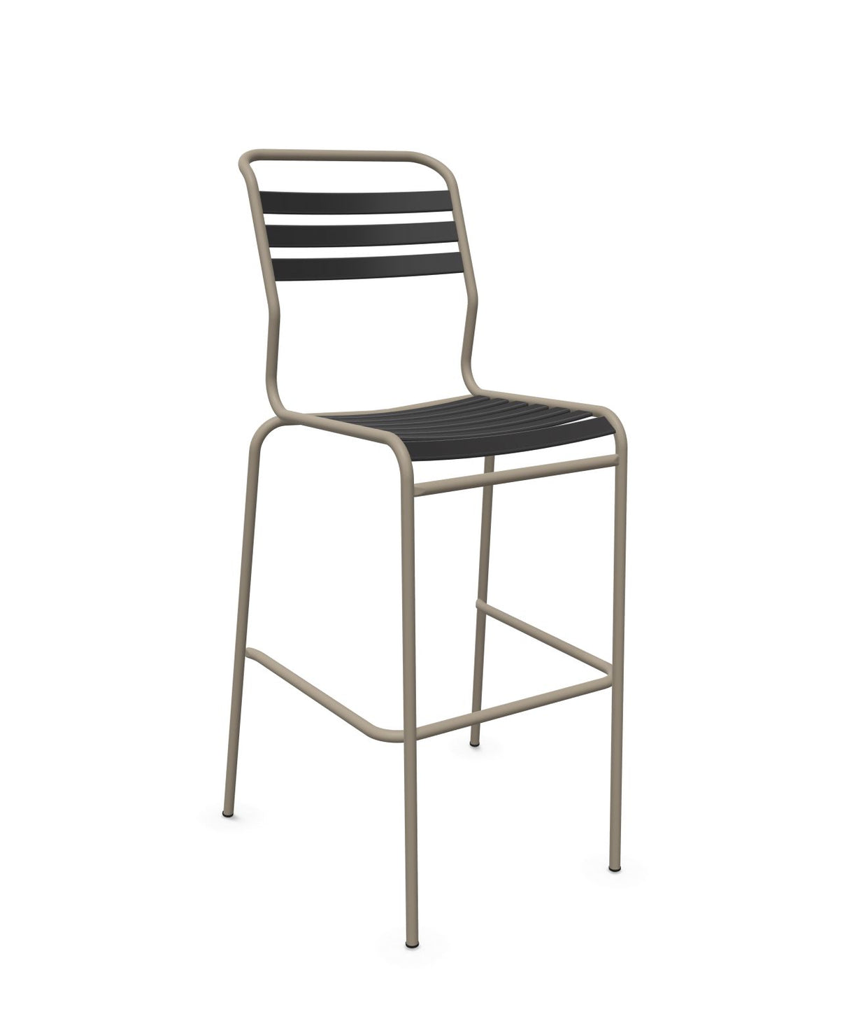 Schaffner Säntis Tabouret de bar à lattes