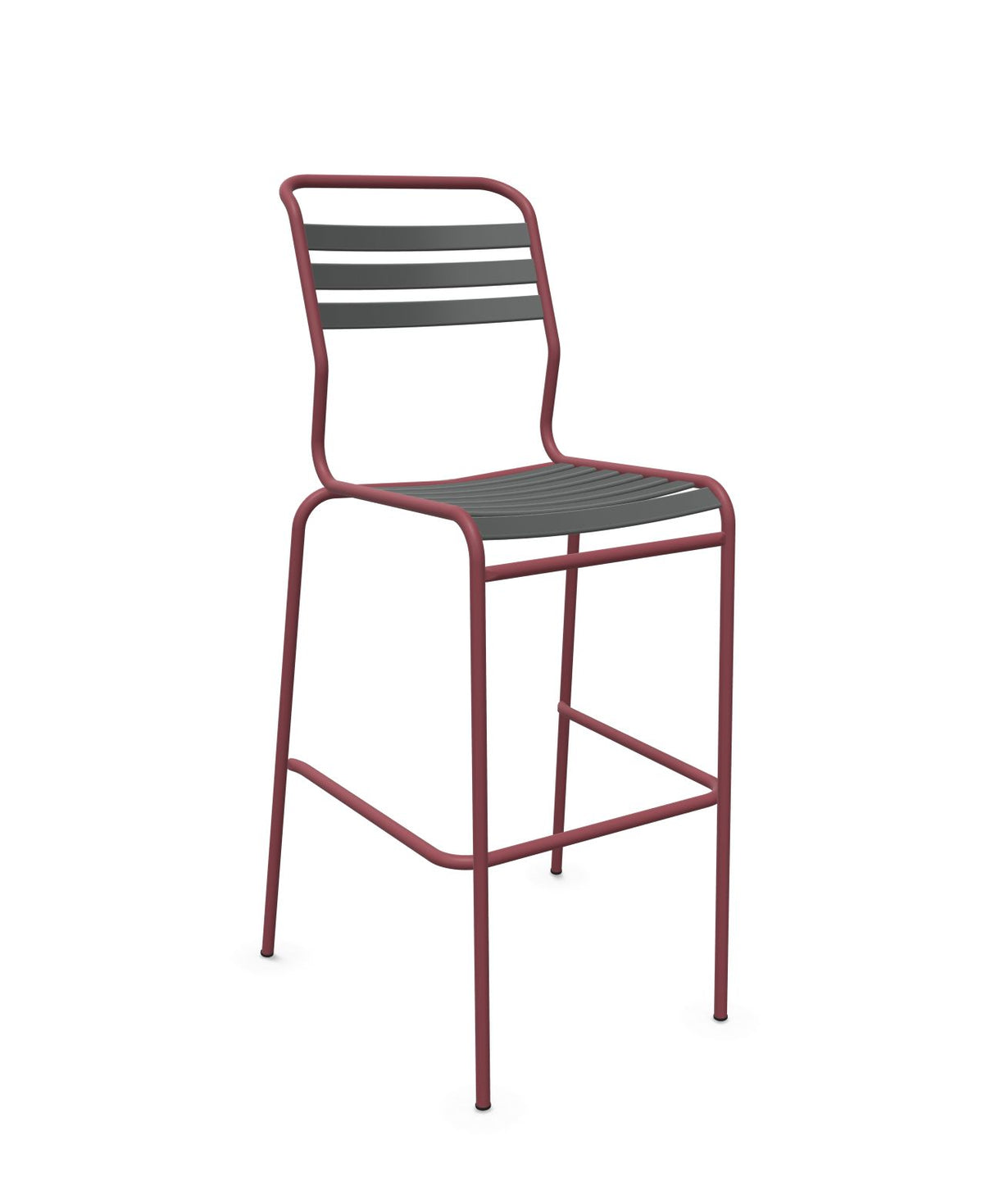 Schaffner Säntis Tabouret de bar à lattes