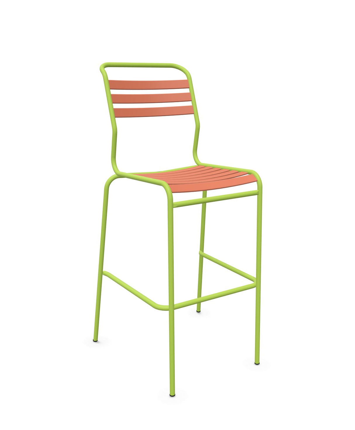 Schaffner Säntis Tabouret de bar à lattes