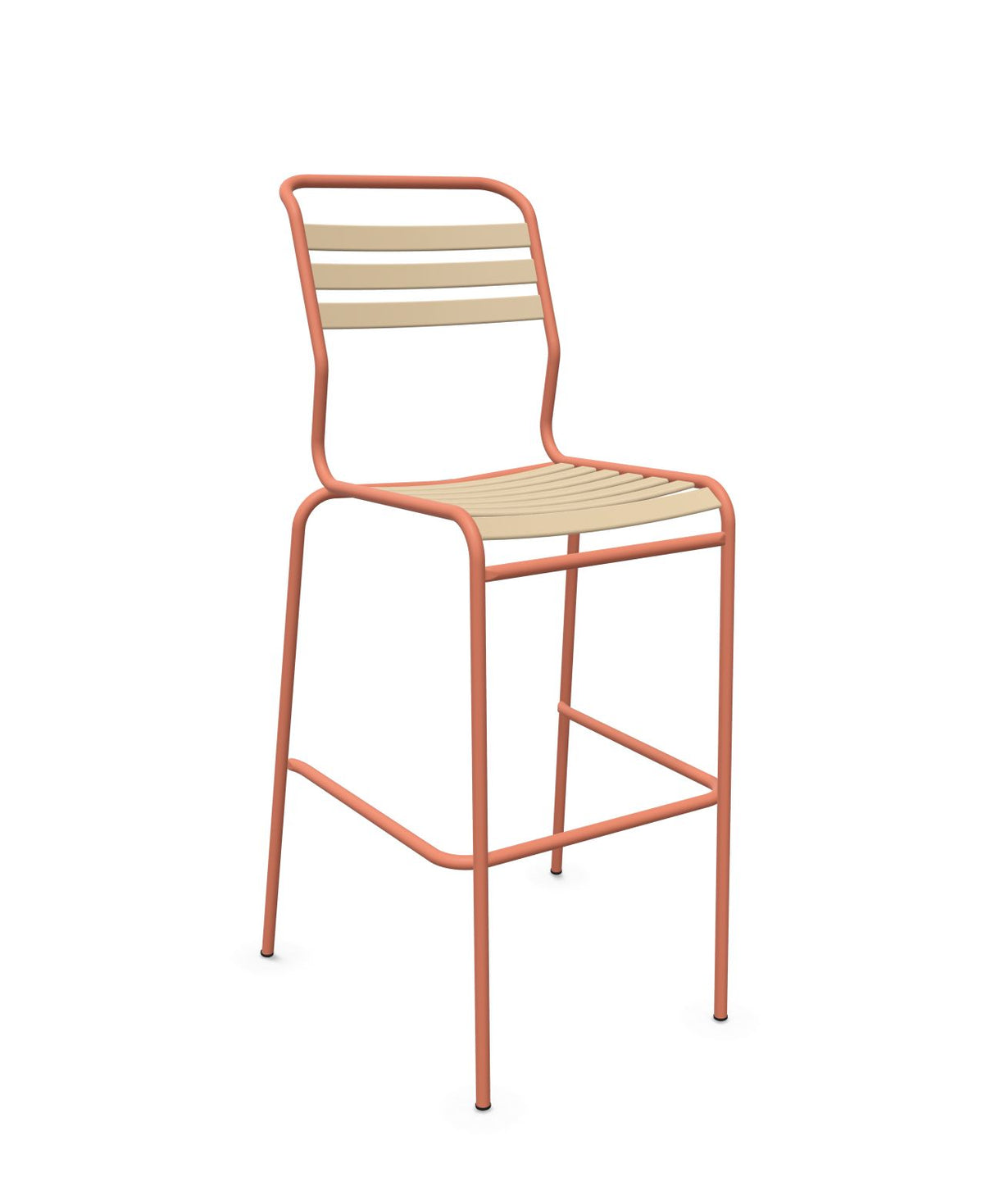 Schaffner Säntis Tabouret de bar à lattes