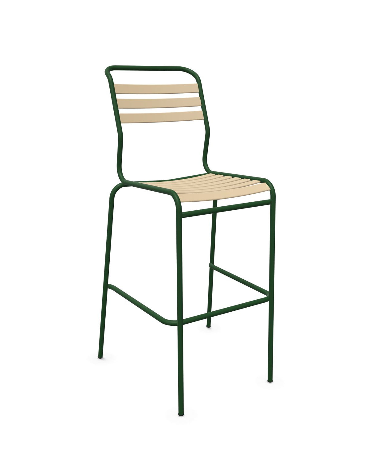 Schaffner Säntis Tabouret de bar à lattes