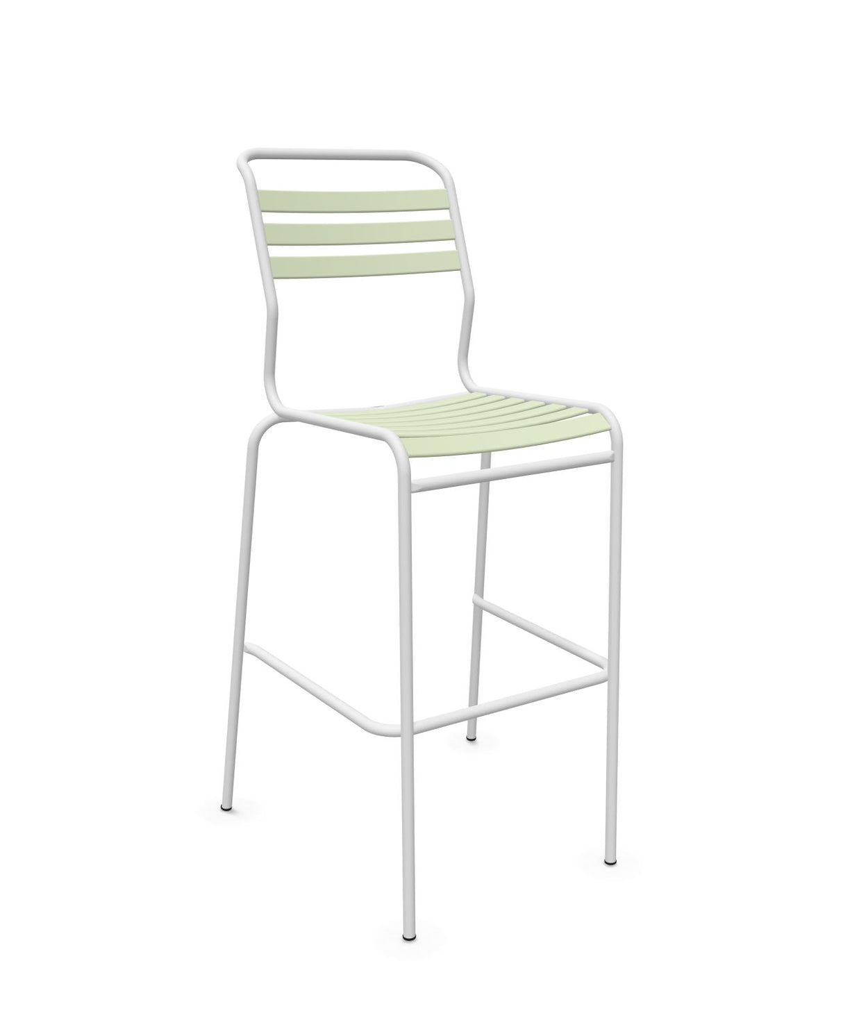 Schaffner Säntis Tabouret de bar à lattes