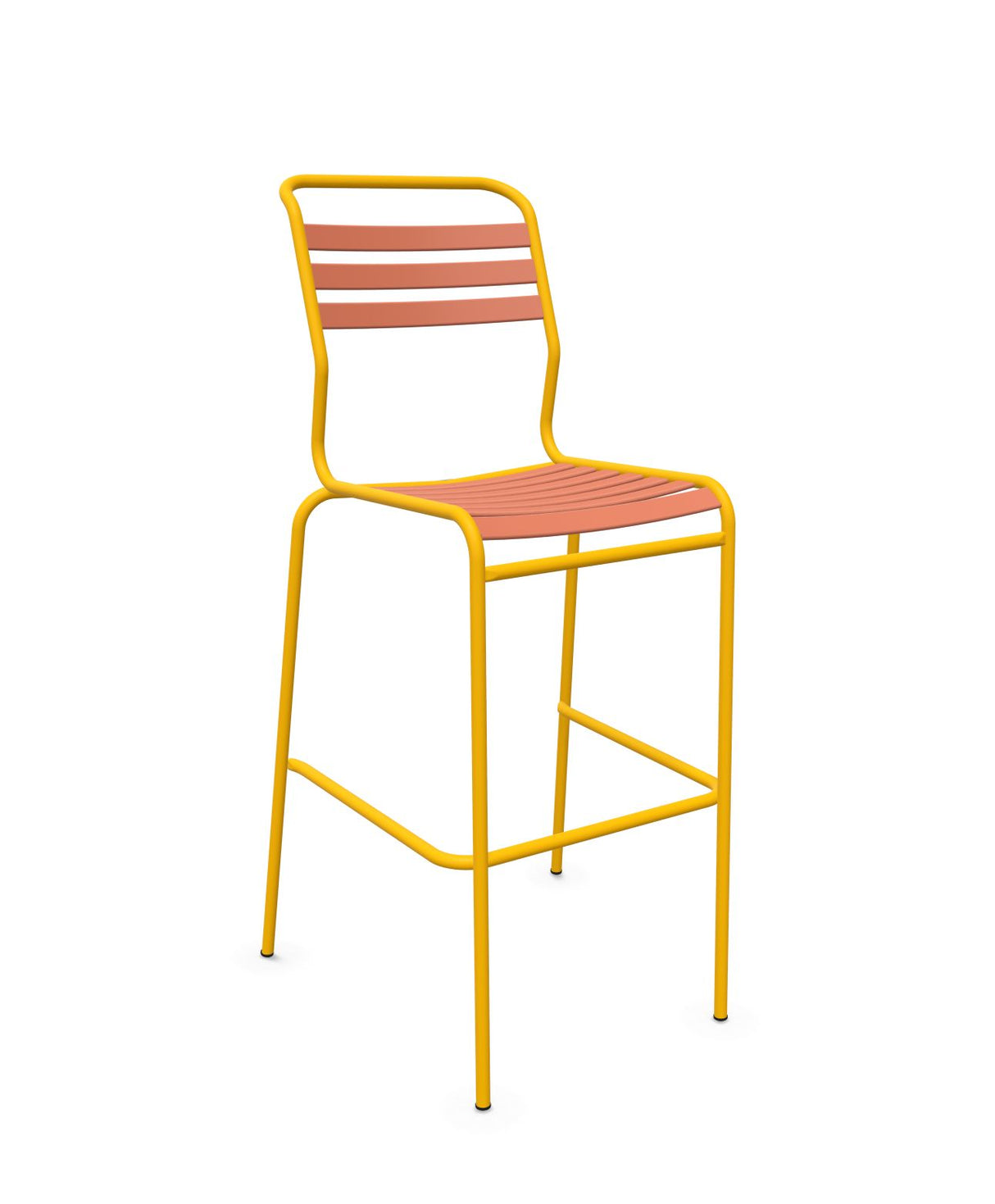 Schaffner Säntis Tabouret de bar à lattes