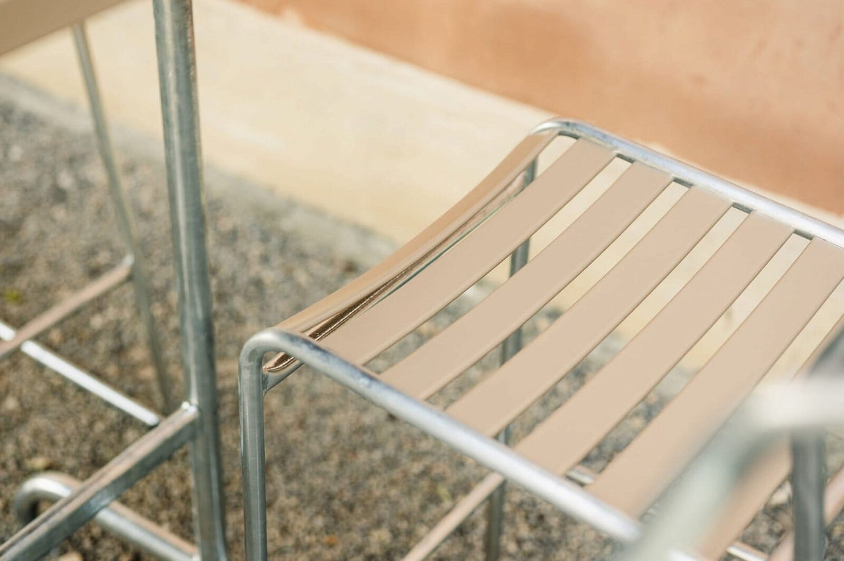 Schaffner Säntis Tabouret de bar à lattes