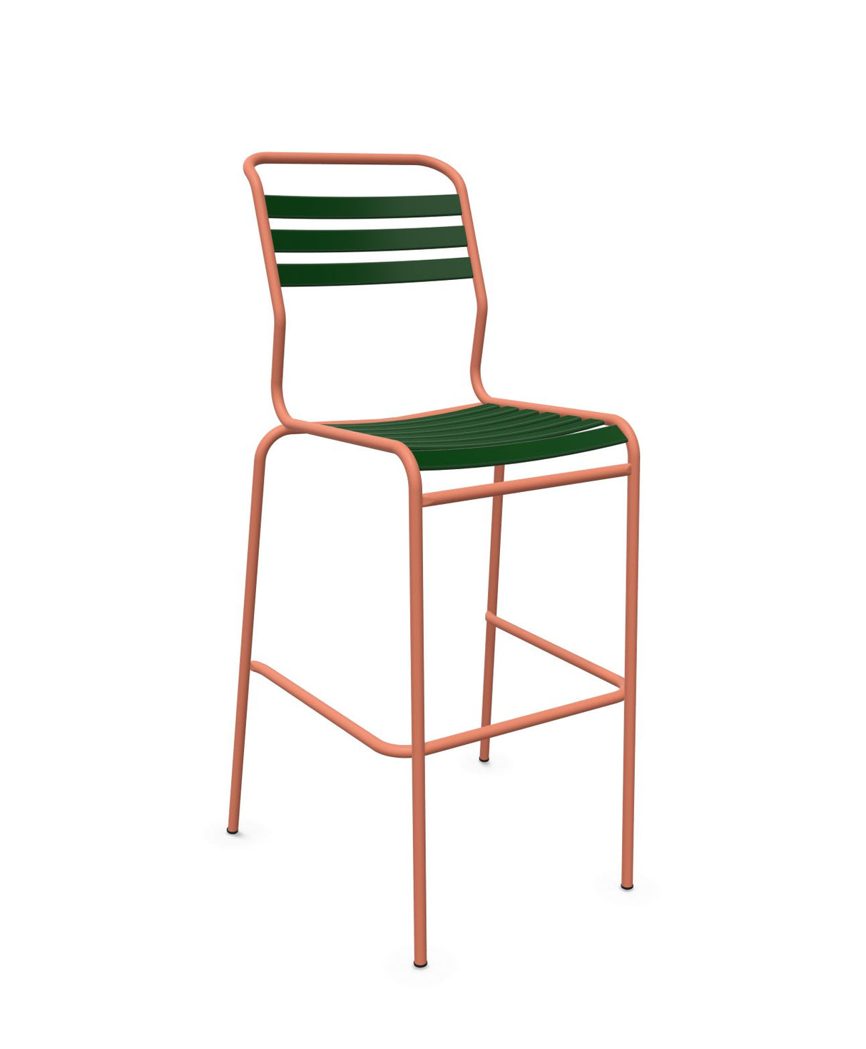 Schaffner Säntis Tabouret de bar à lattes