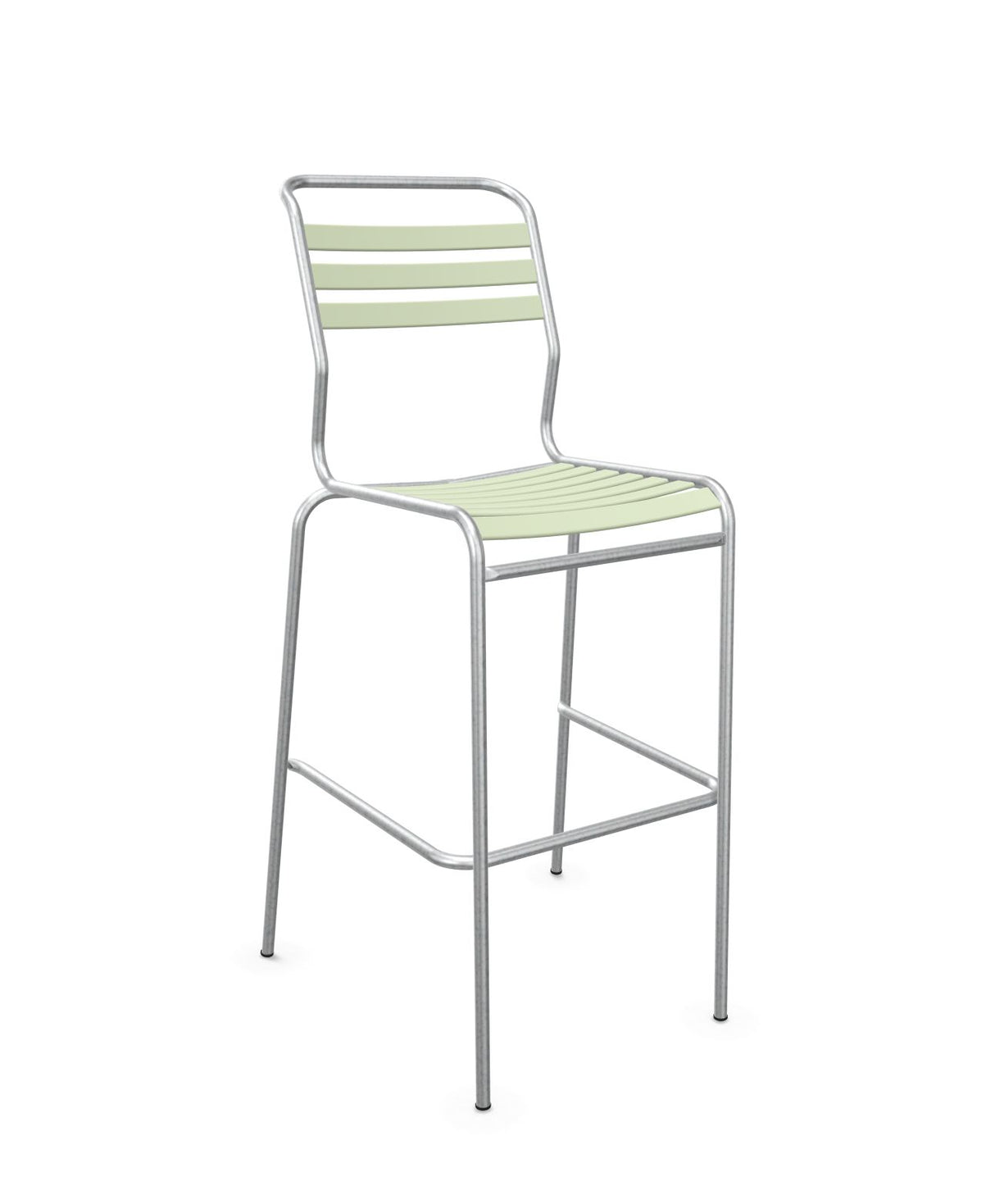 Schaffner Säntis Tabouret de bar à lattes