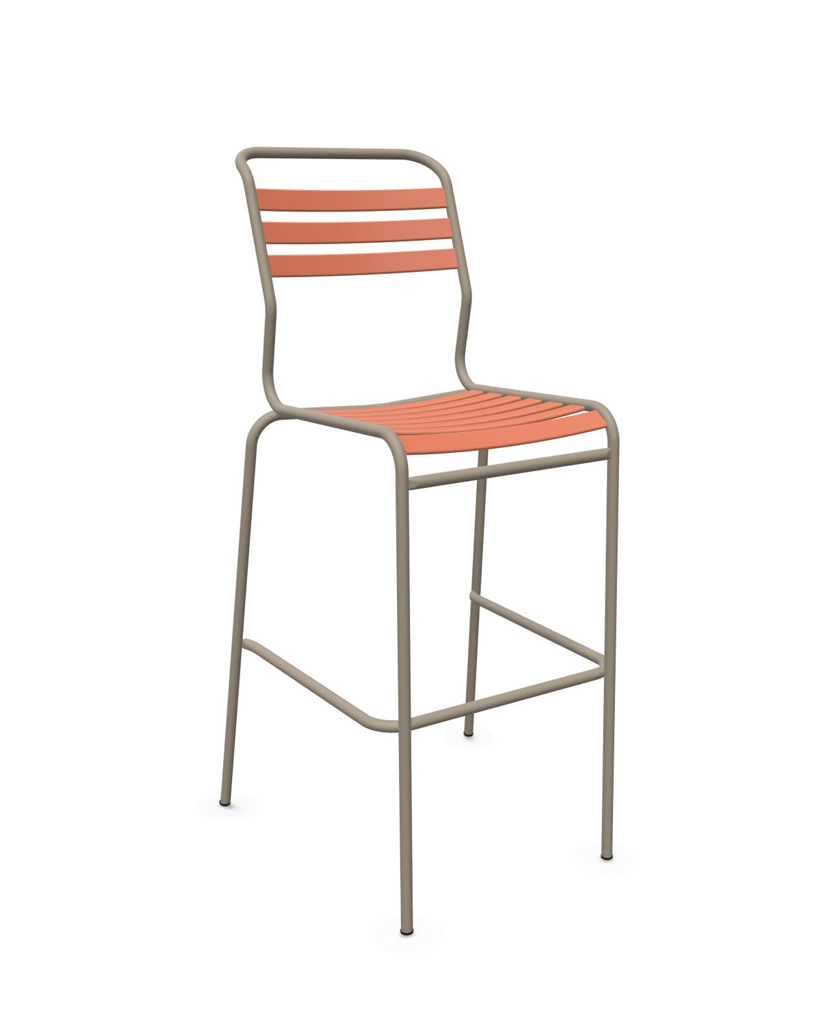 Schaffner Säntis Tabouret de bar à lattes