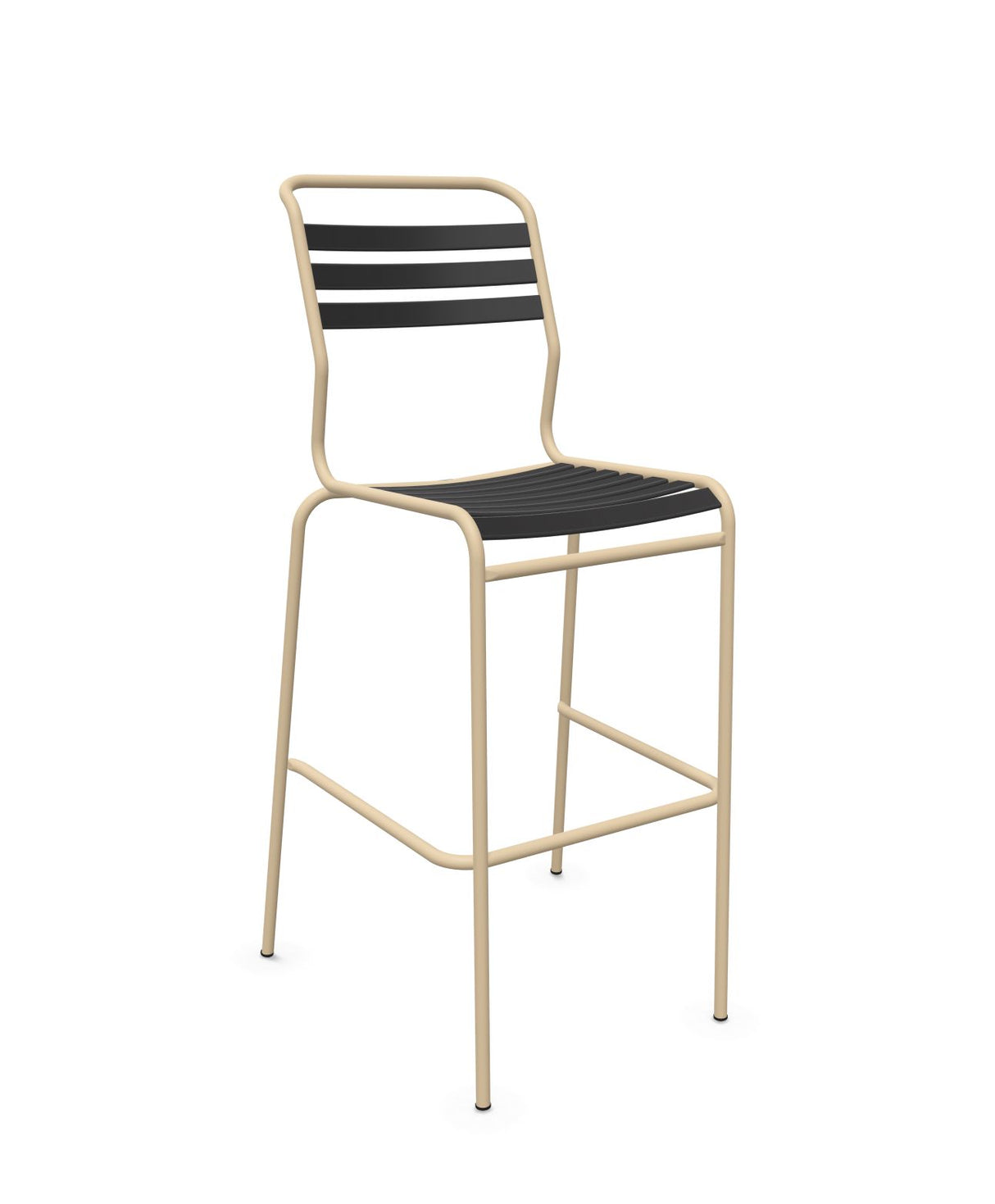 Schaffner Säntis Tabouret de bar à lattes