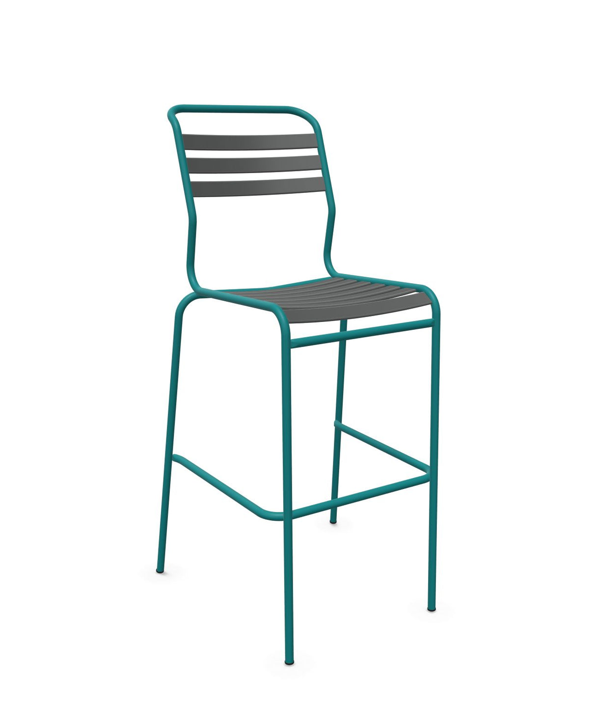 Schaffner Säntis Tabouret de bar à lattes