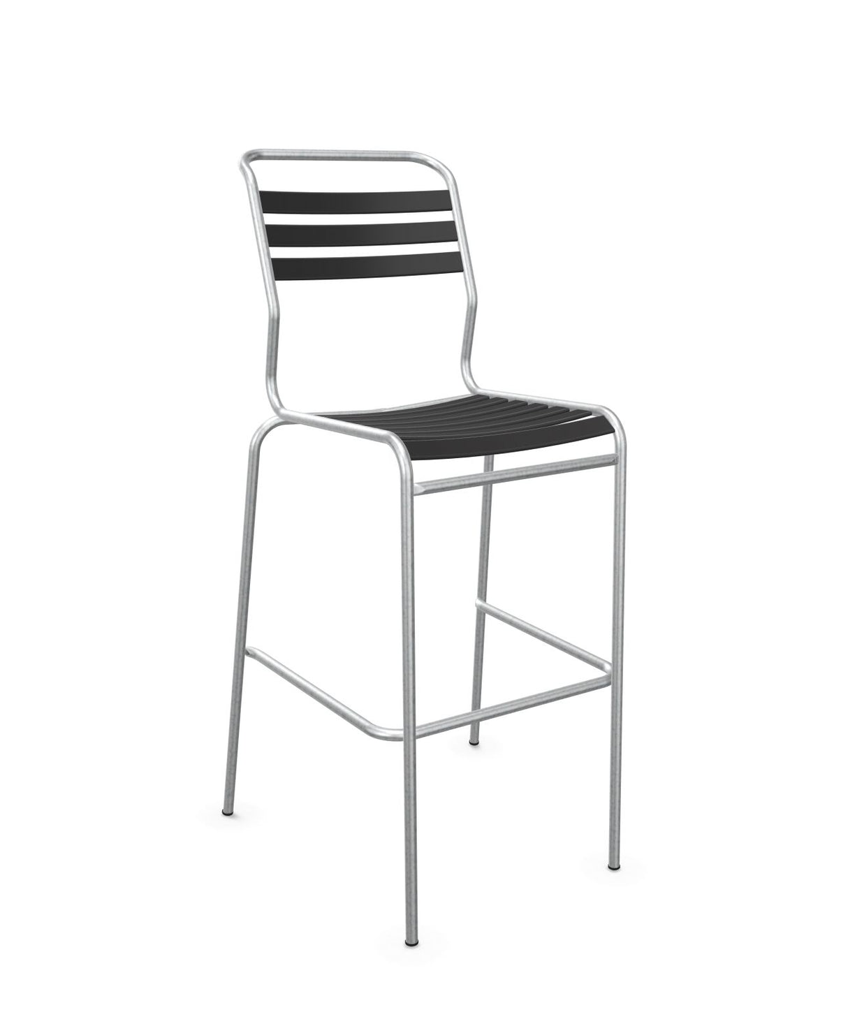 Schaffner Säntis Tabouret de bar à lattes