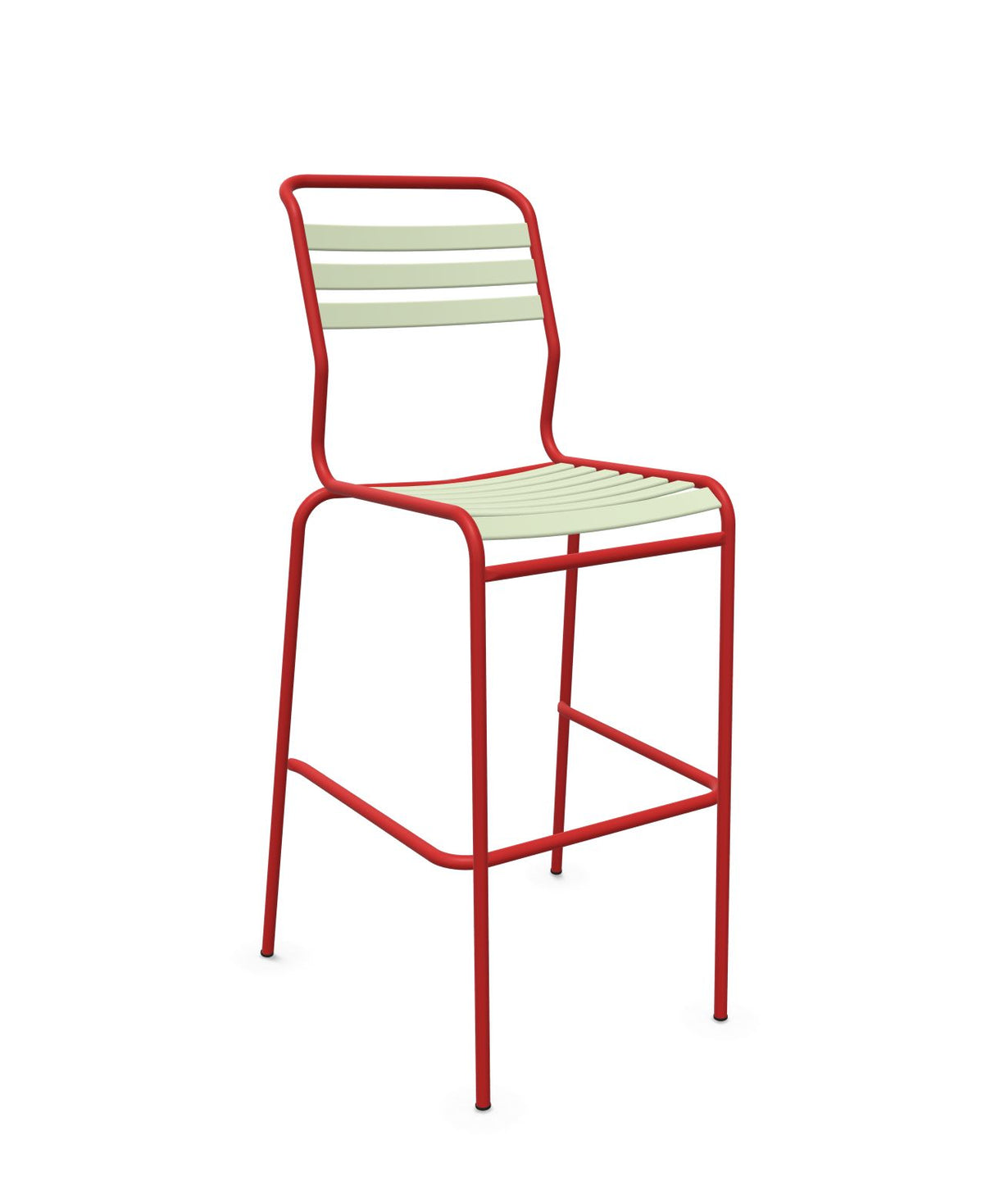 Schaffner Säntis Tabouret de bar à lattes