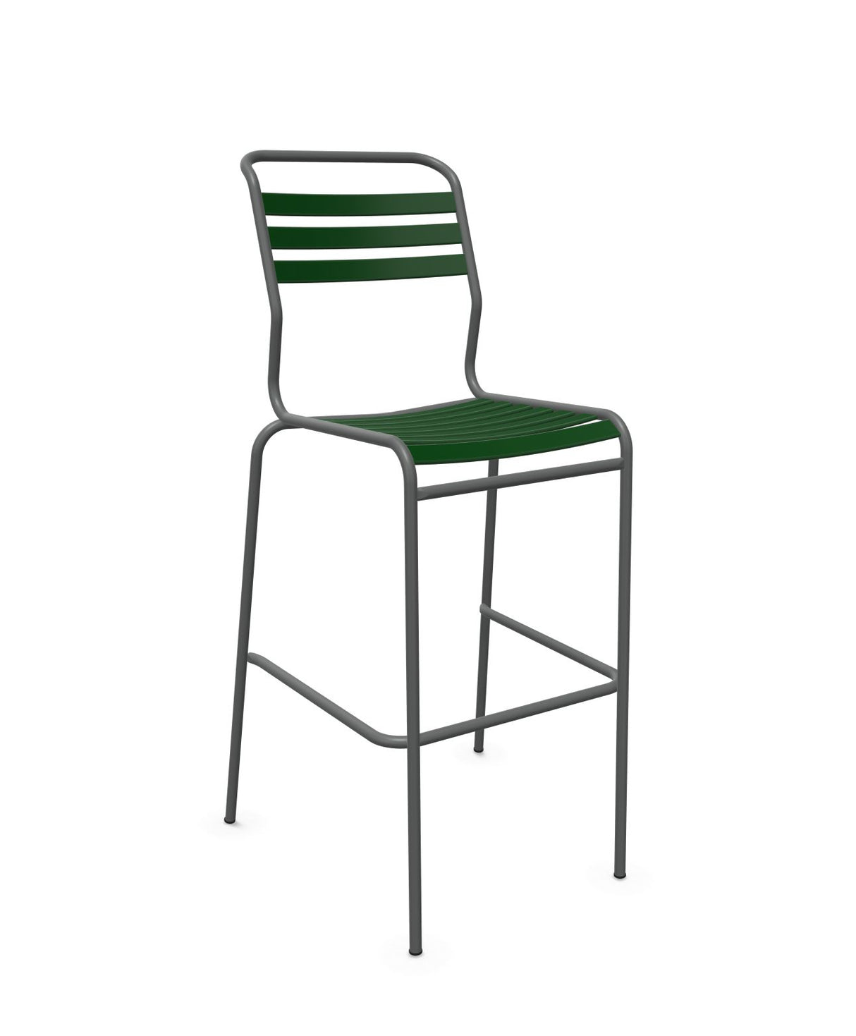 Schaffner Säntis Tabouret de bar à lattes