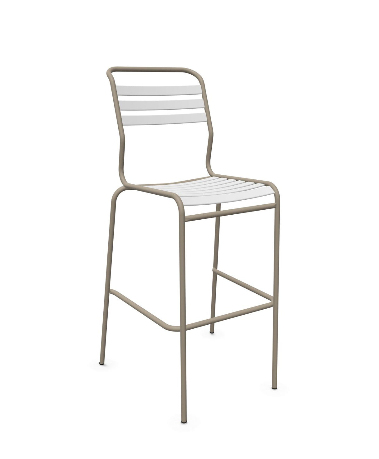 Schaffner Säntis Tabouret de bar à lattes