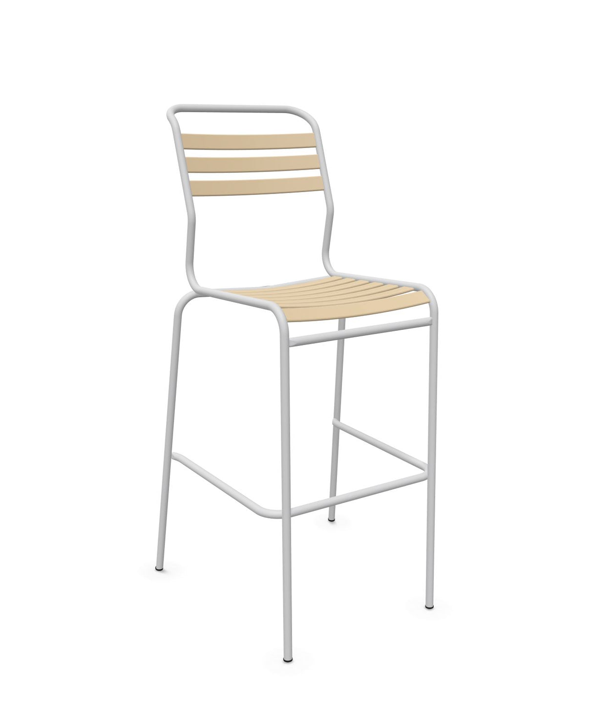 Schaffner Säntis Tabouret de bar à lattes