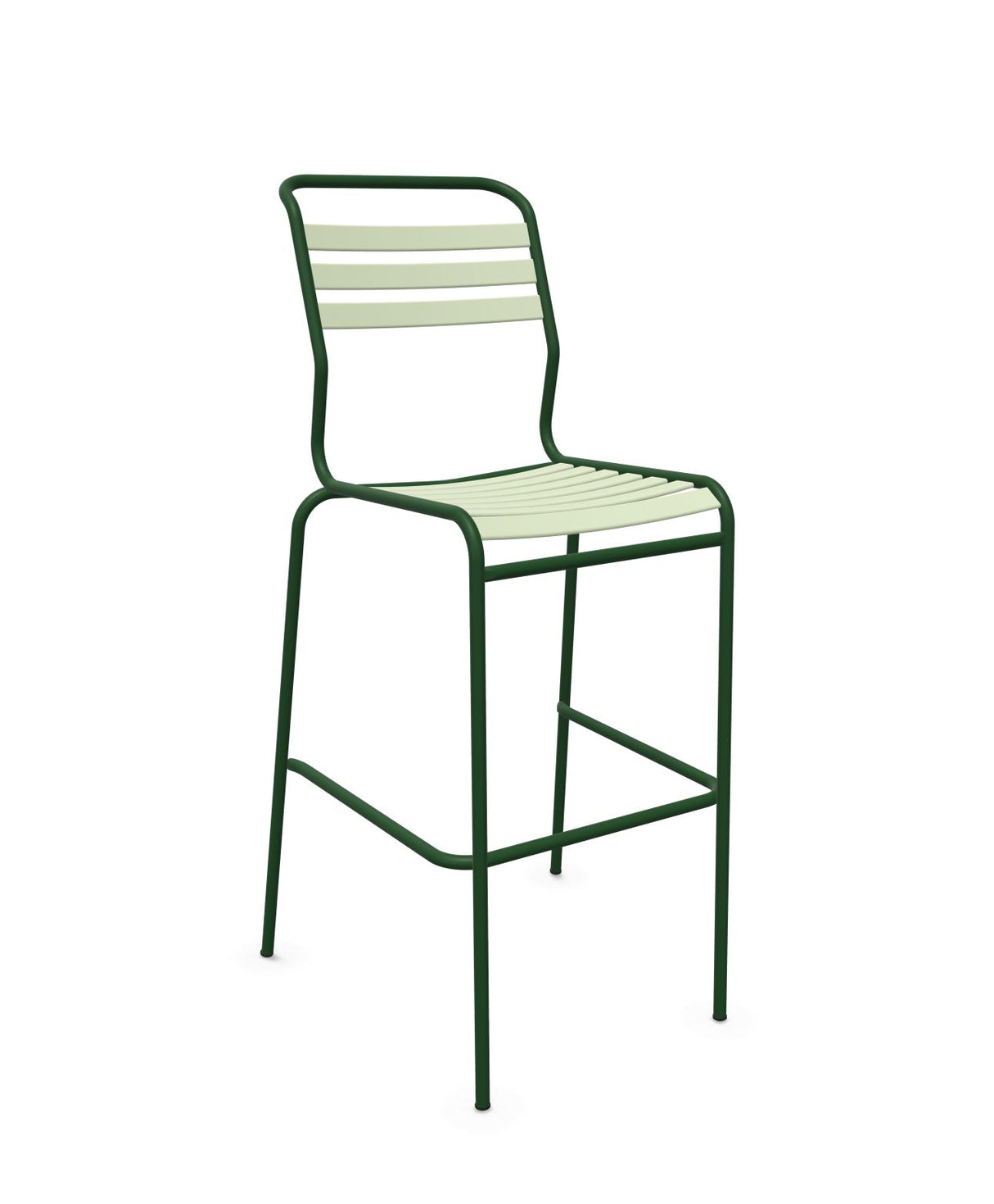 Schaffner Säntis Tabouret de bar à lattes