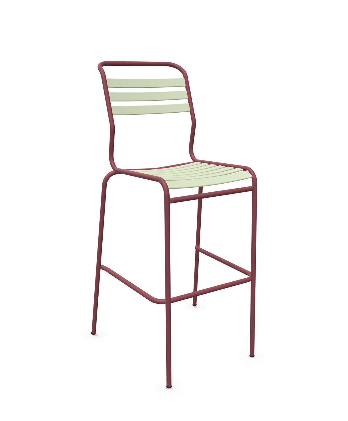 Schaffner Säntis Tabouret de bar à lattes