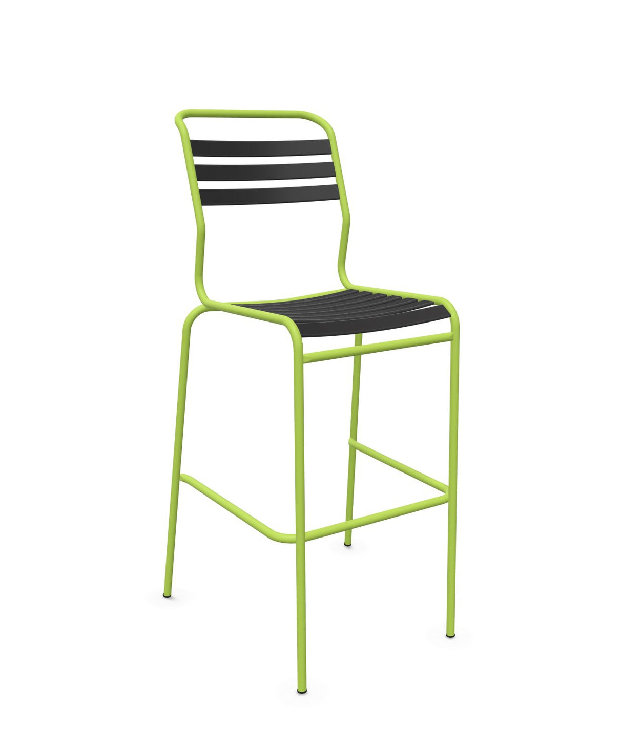 Schaffner Säntis Tabouret de bar à lattes