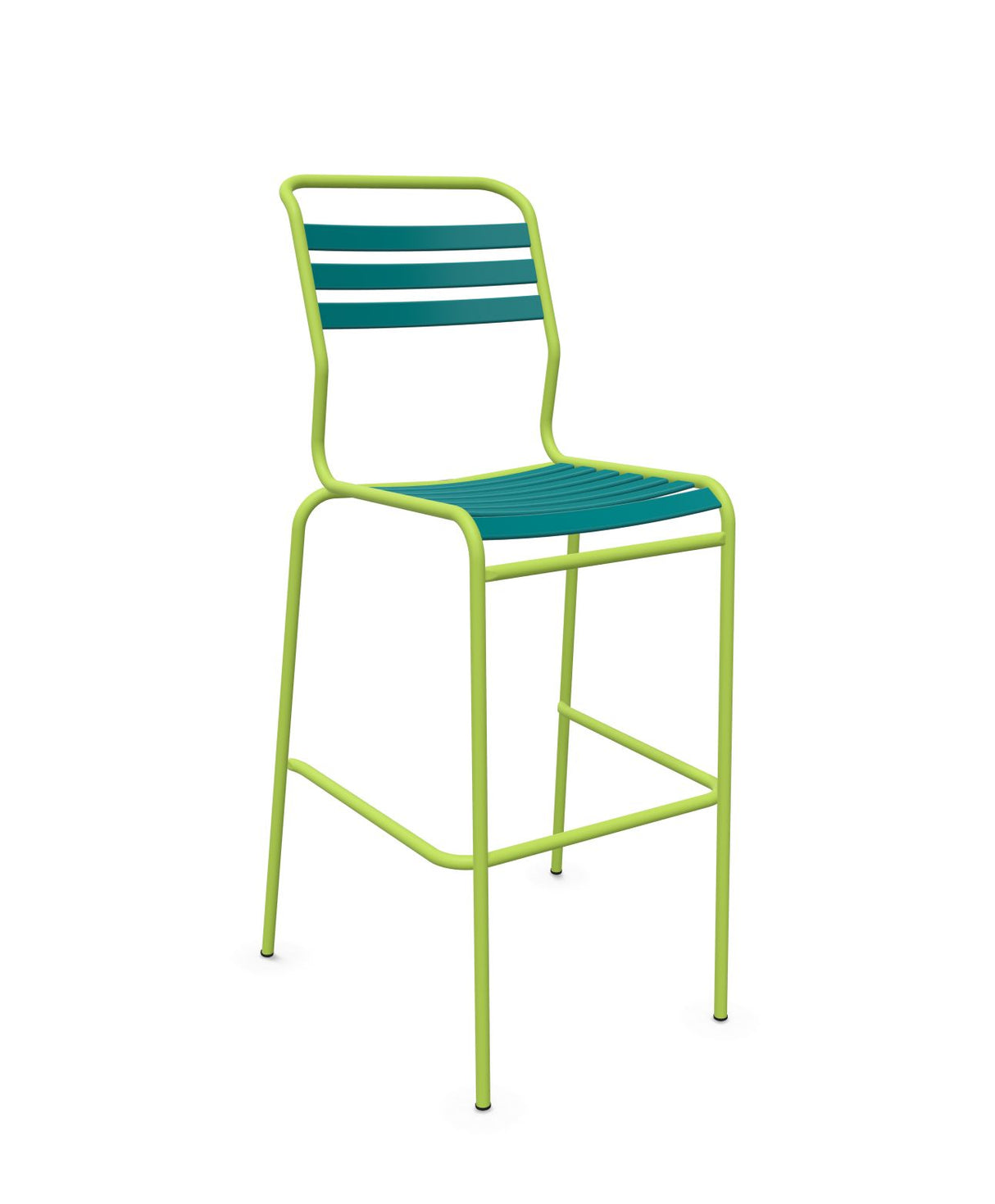 Schaffner Säntis Tabouret de bar à lattes