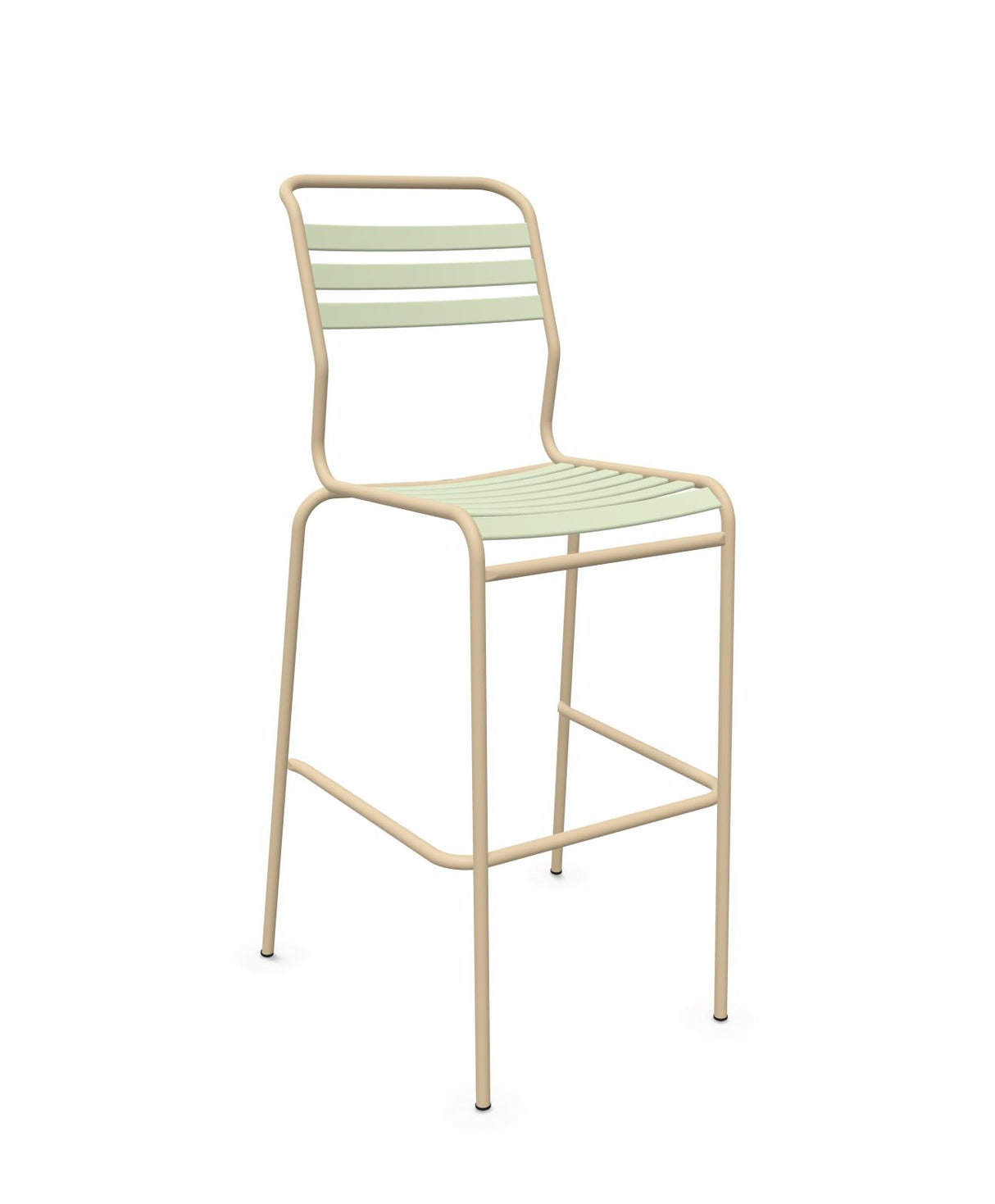 Schaffner Säntis Tabouret de bar à lattes