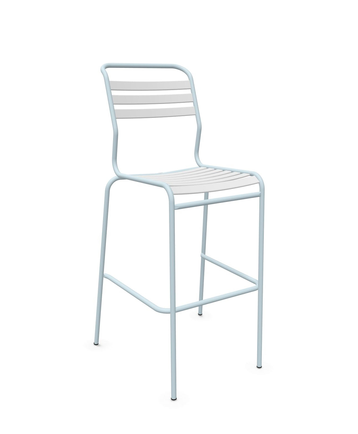 Schaffner Säntis Tabouret de bar à lattes
