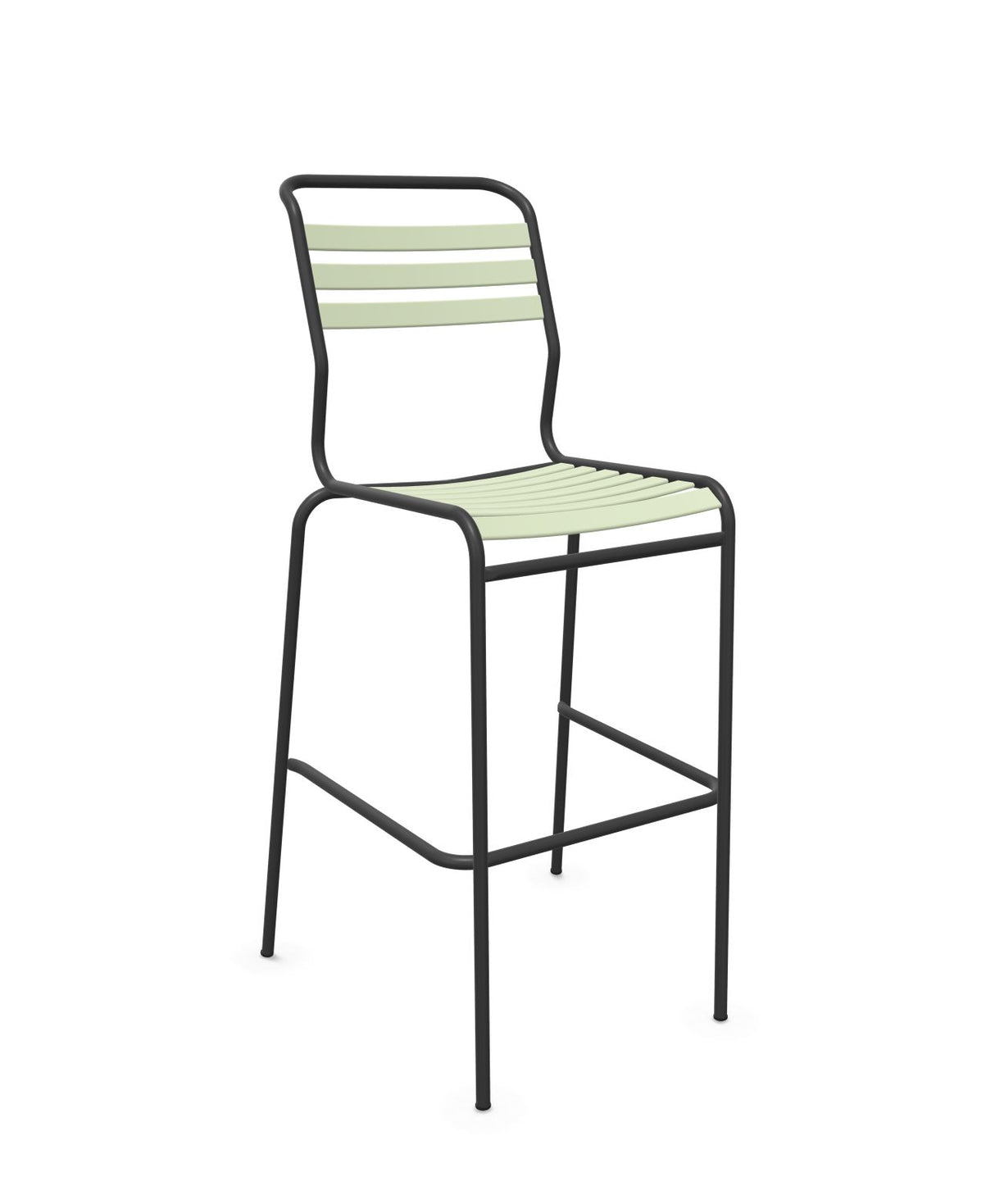 Schaffner Säntis Tabouret de bar à lattes