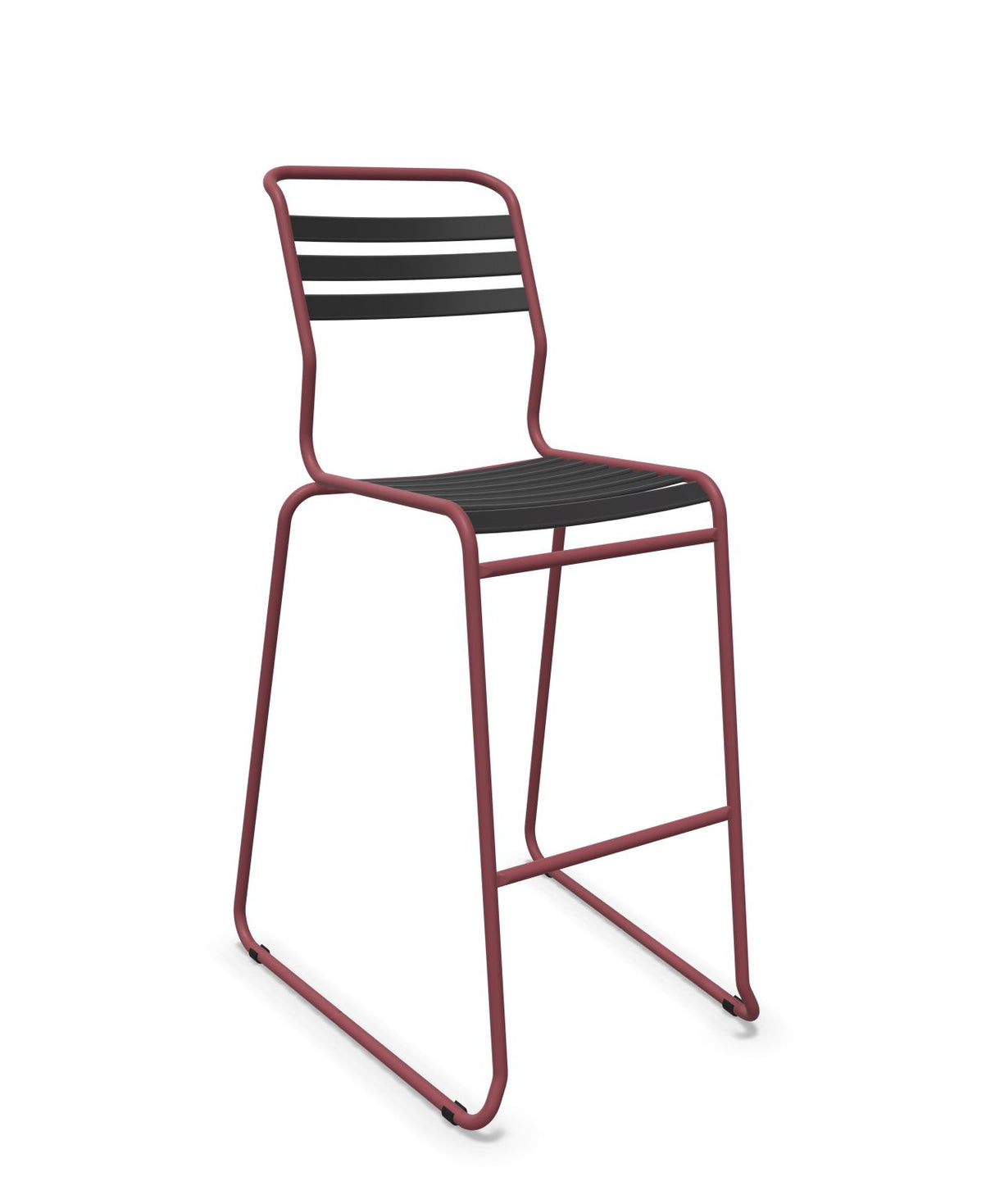 Schaffner Säntis Tabouret de bar luge à lattes