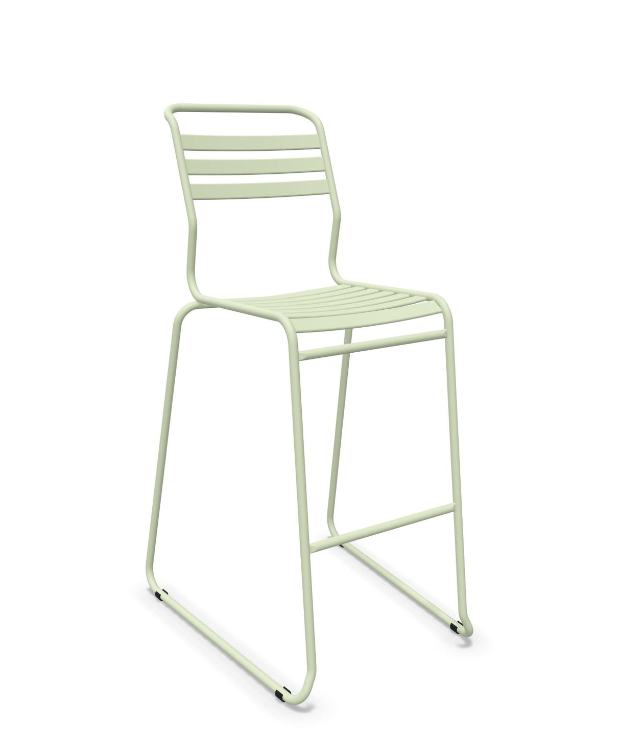 Schaffner Säntis Tabouret de bar luge à lattes