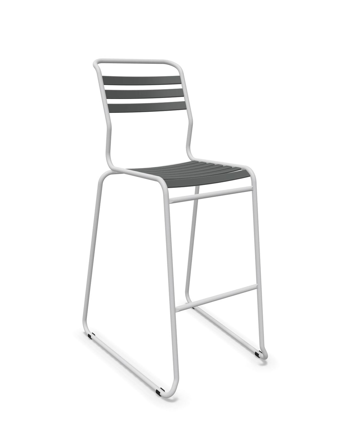 Schaffner Säntis Tabouret de bar luge à lattes