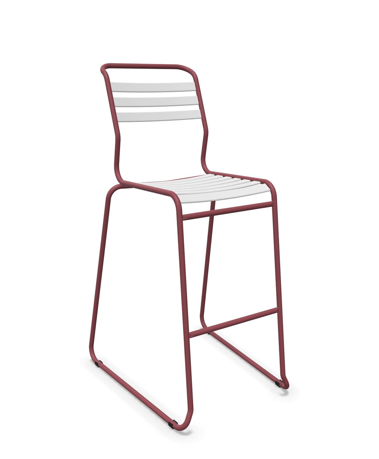 Schaffner Säntis Tabouret de bar luge à lattes