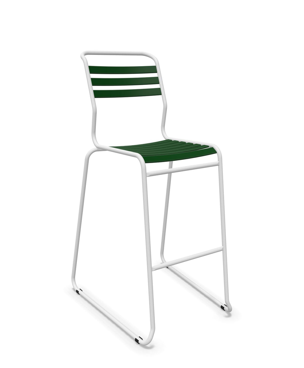Schaffner Säntis Tabouret de bar luge à lattes