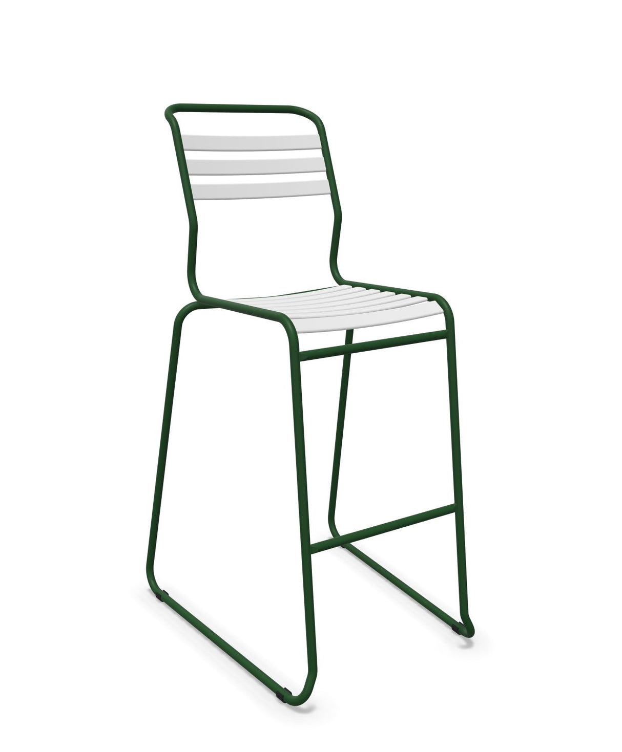 Schaffner Säntis Tabouret de bar luge à lattes