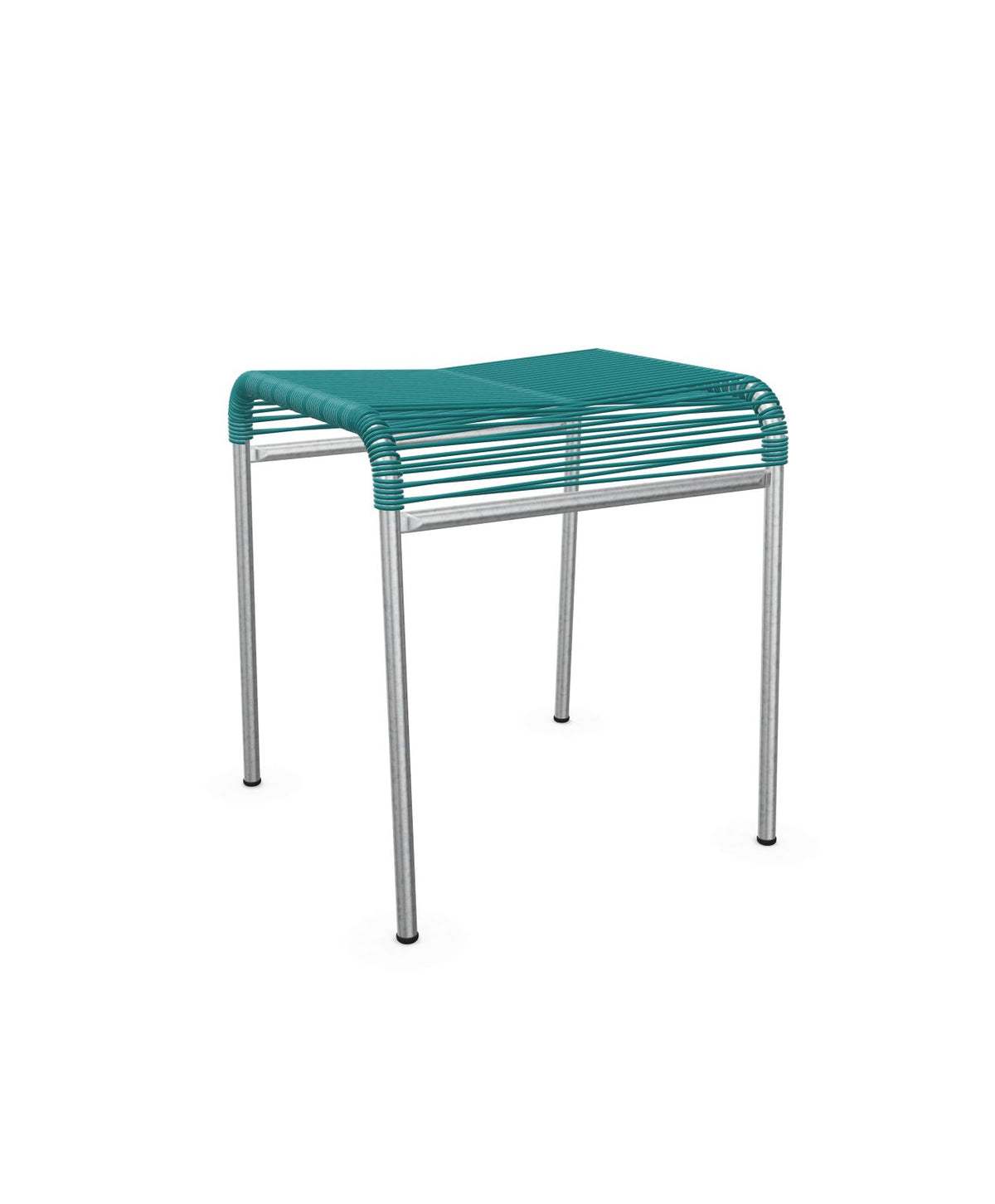 Schaffner Säntis Tabouret Spaghetti Bleu Kali 56 Galvanisé à chaud 02