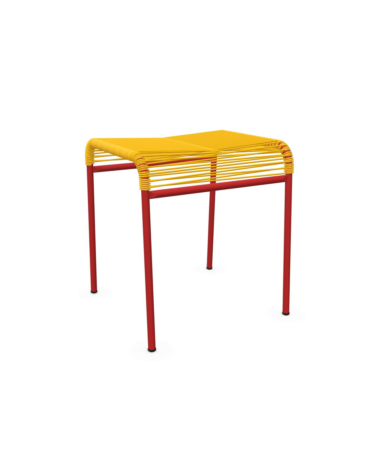 Schaffner Säntis Tabouret Spaghetti Jaune 11 Rouge 30