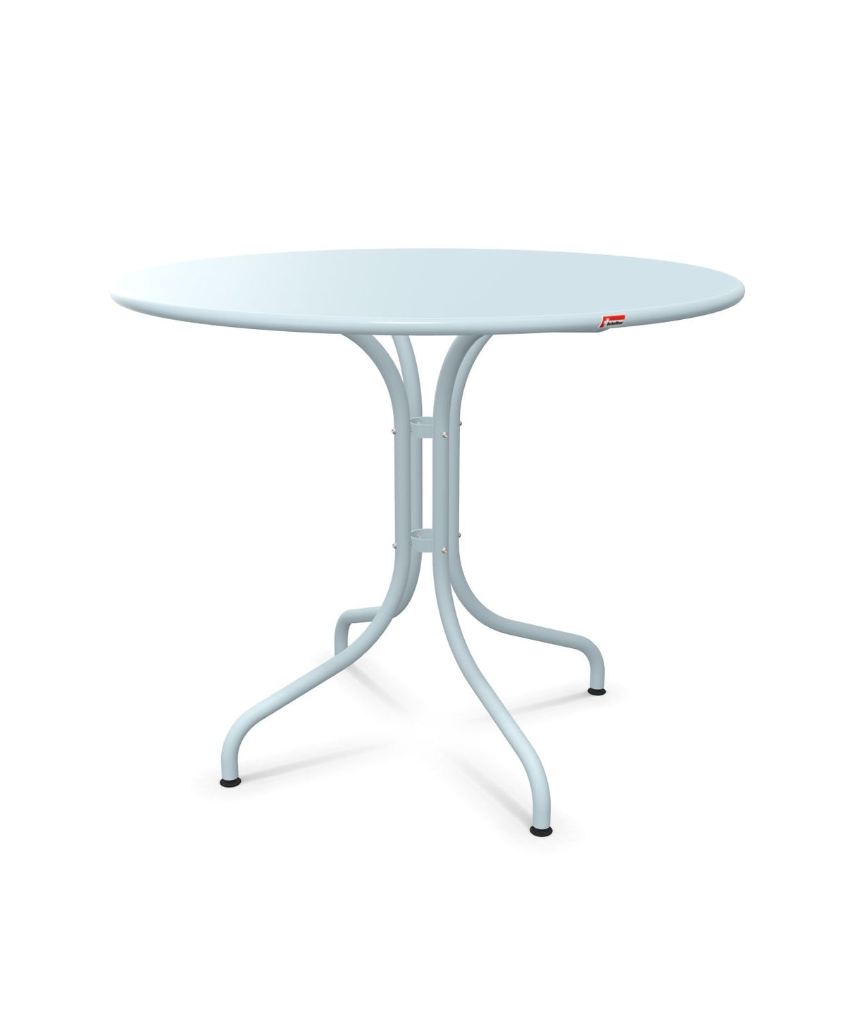 Schaffner St. Moritz Table repas fixe Ø90cm Bleu Pastel 51 Bleu Pastel 51