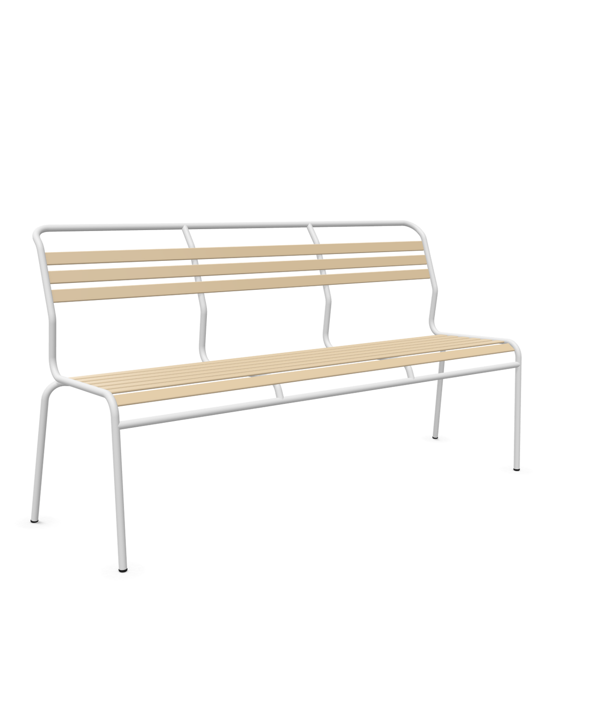 Schaffner Säntis Banc à lattes 3 places sans accoudoirs