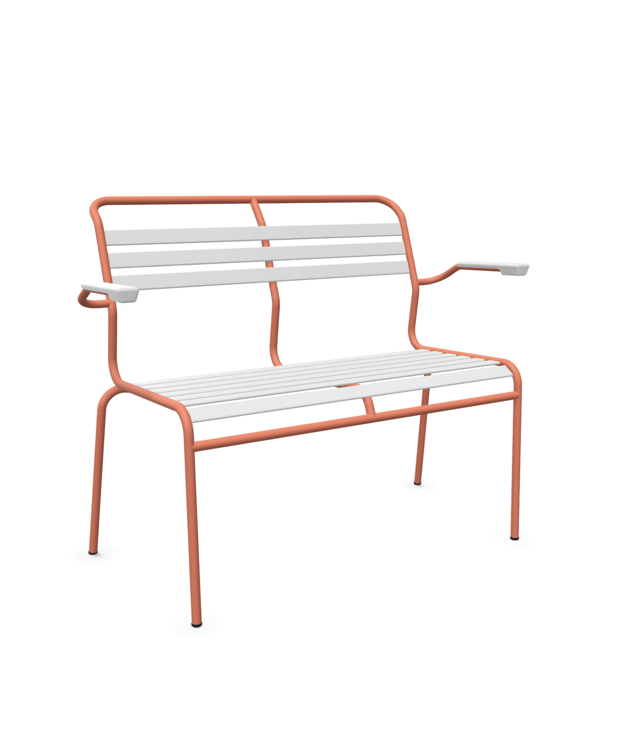 Schaffner Säntis Banc à lattes 2 places avec accoudoirs