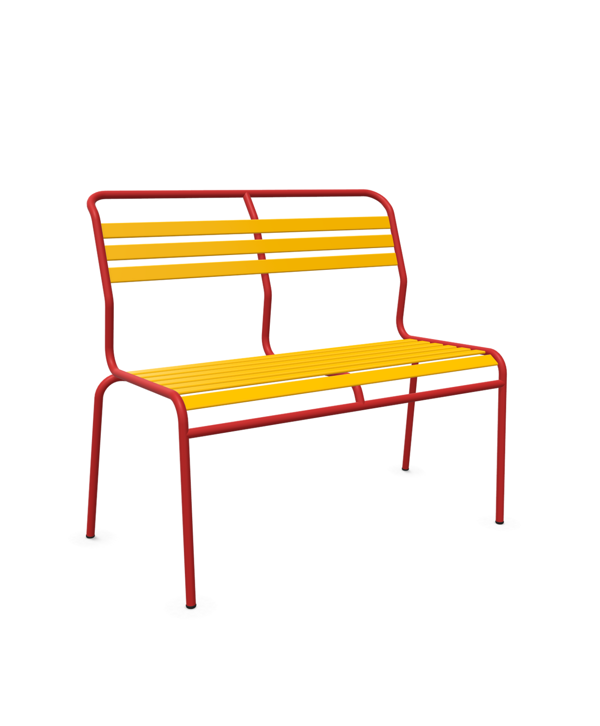 Schaffner Säntis Banc à lattes 2 places sans accoudoirs
