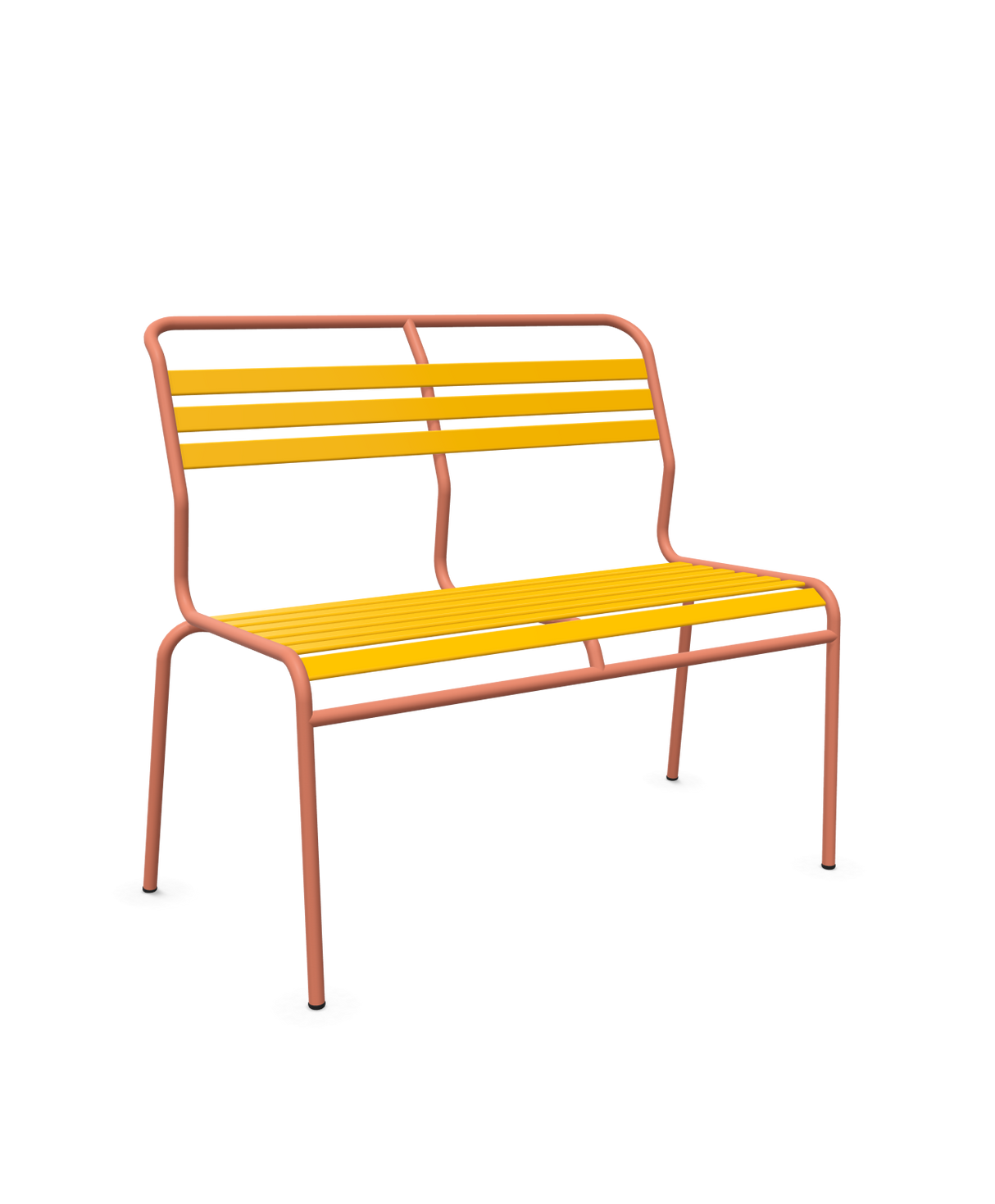 Schaffner Säntis Banc à lattes 2 places sans accoudoirs