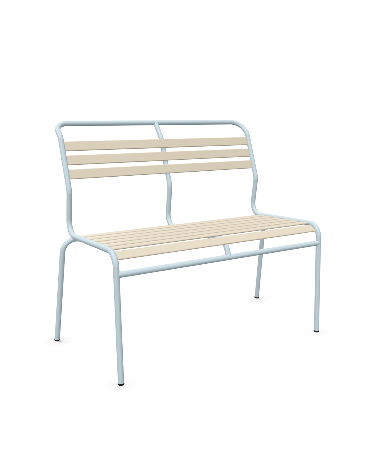 Schaffner Säntis Banc à lattes 2 places sans accoudoirs