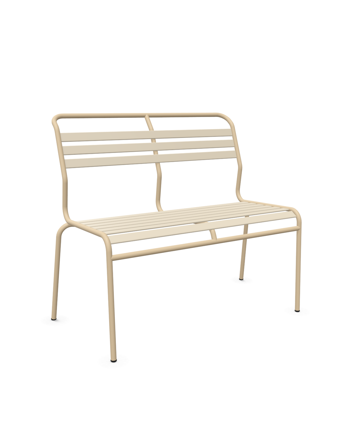 Schaffner Säntis Banc à lattes 2 places sans accoudoirs