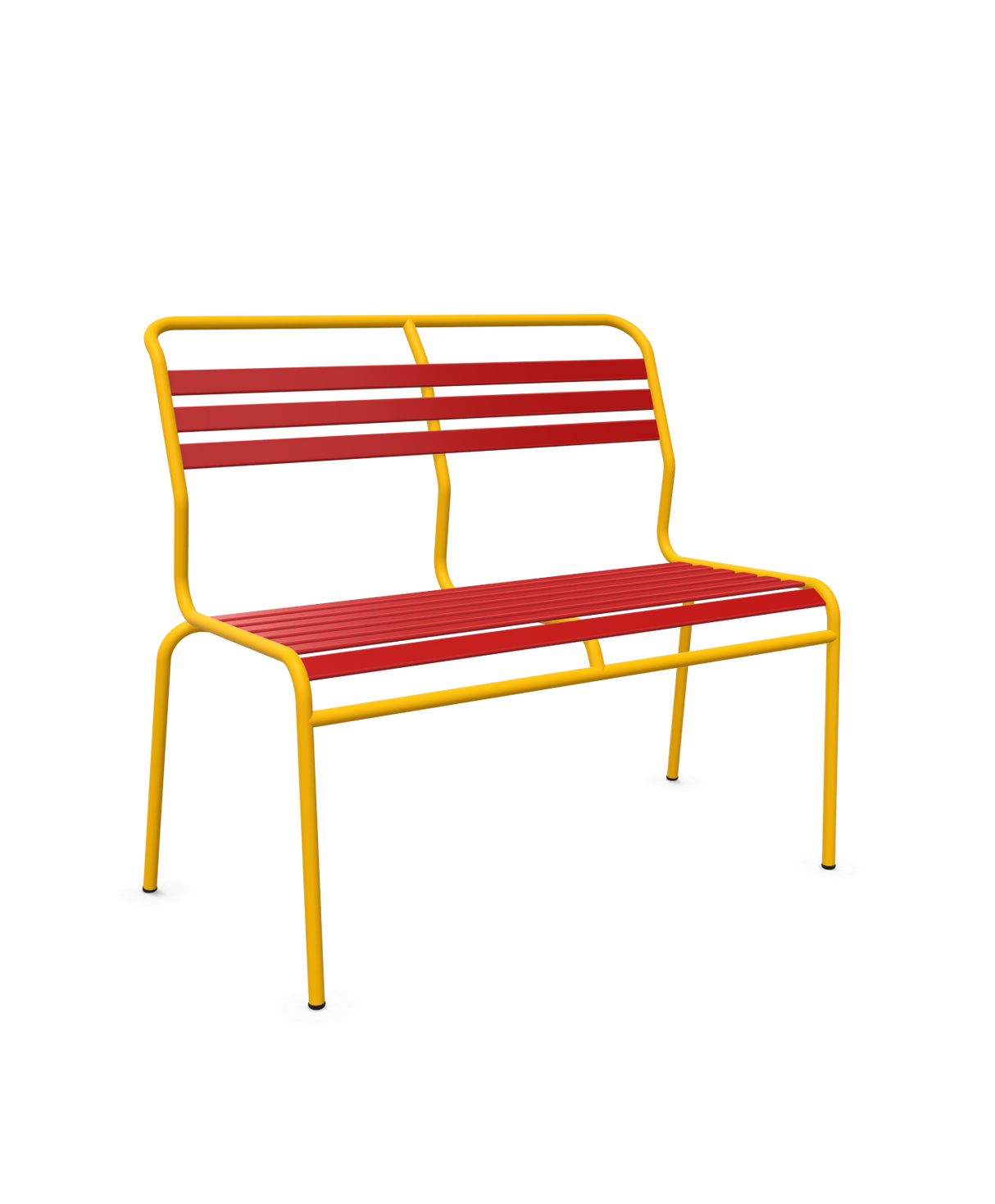 Schaffner Säntis Banc à lattes 2 places sans accoudoirs