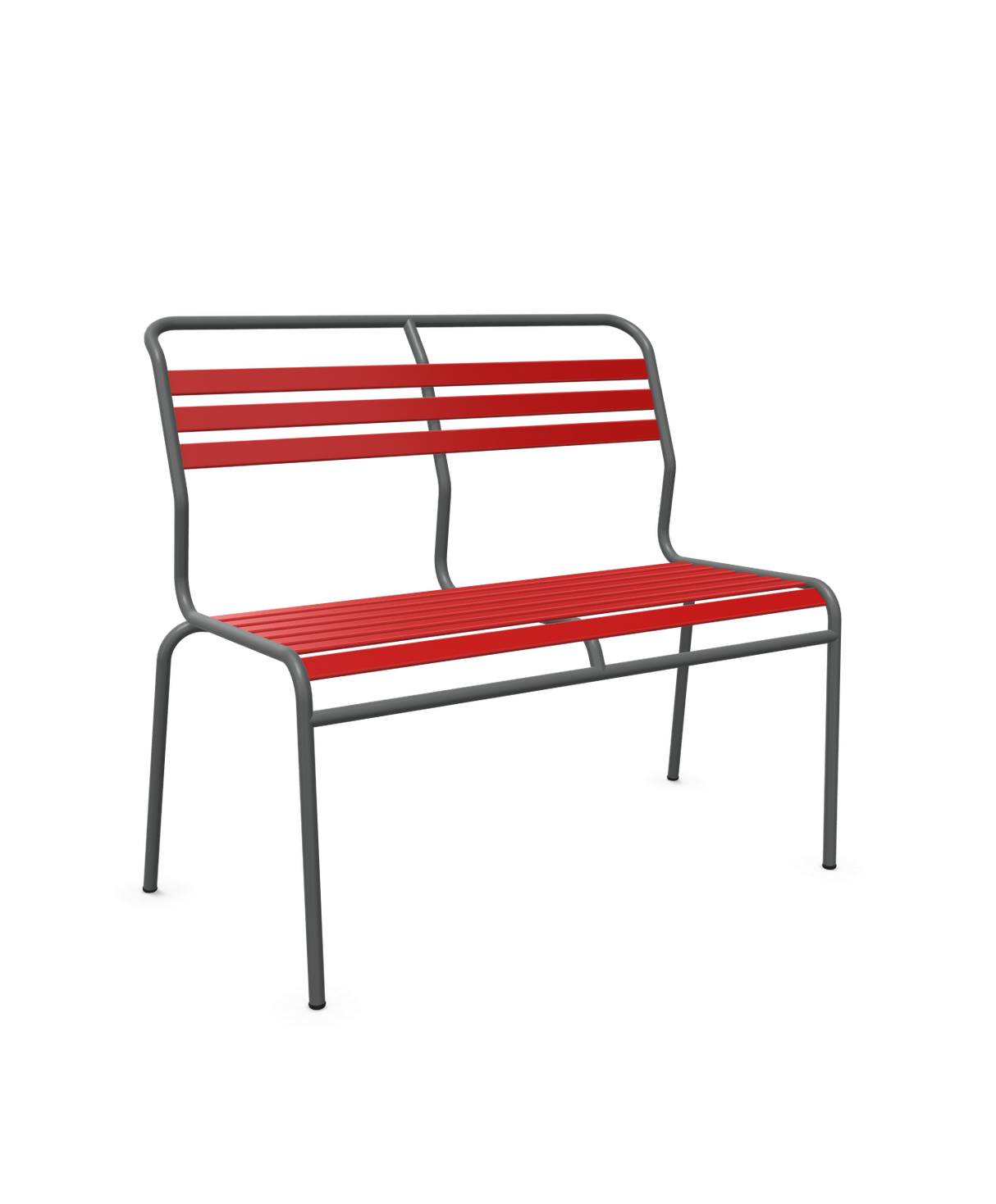 Schaffner Säntis Banc à lattes 2 places sans accoudoirs