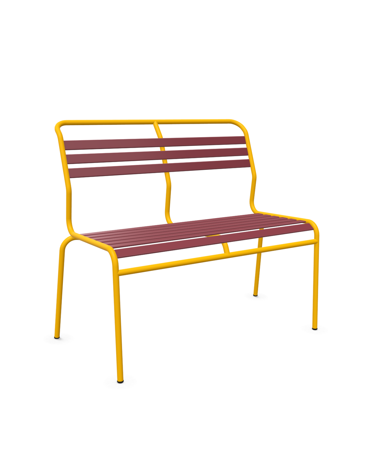Schaffner Säntis Banc à lattes 2 places sans accoudoirs