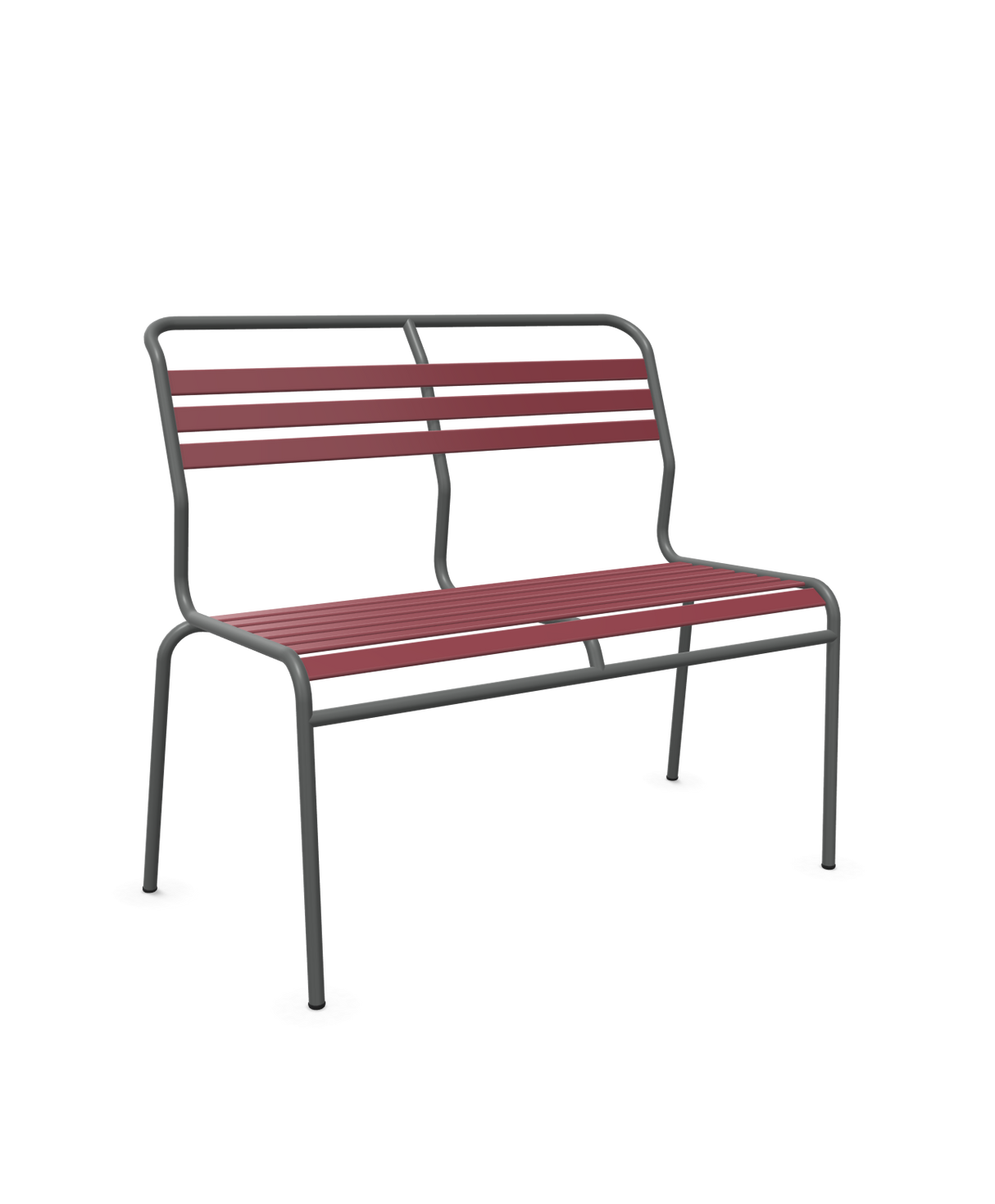 Schaffner Säntis Banc à lattes 2 places sans accoudoirs