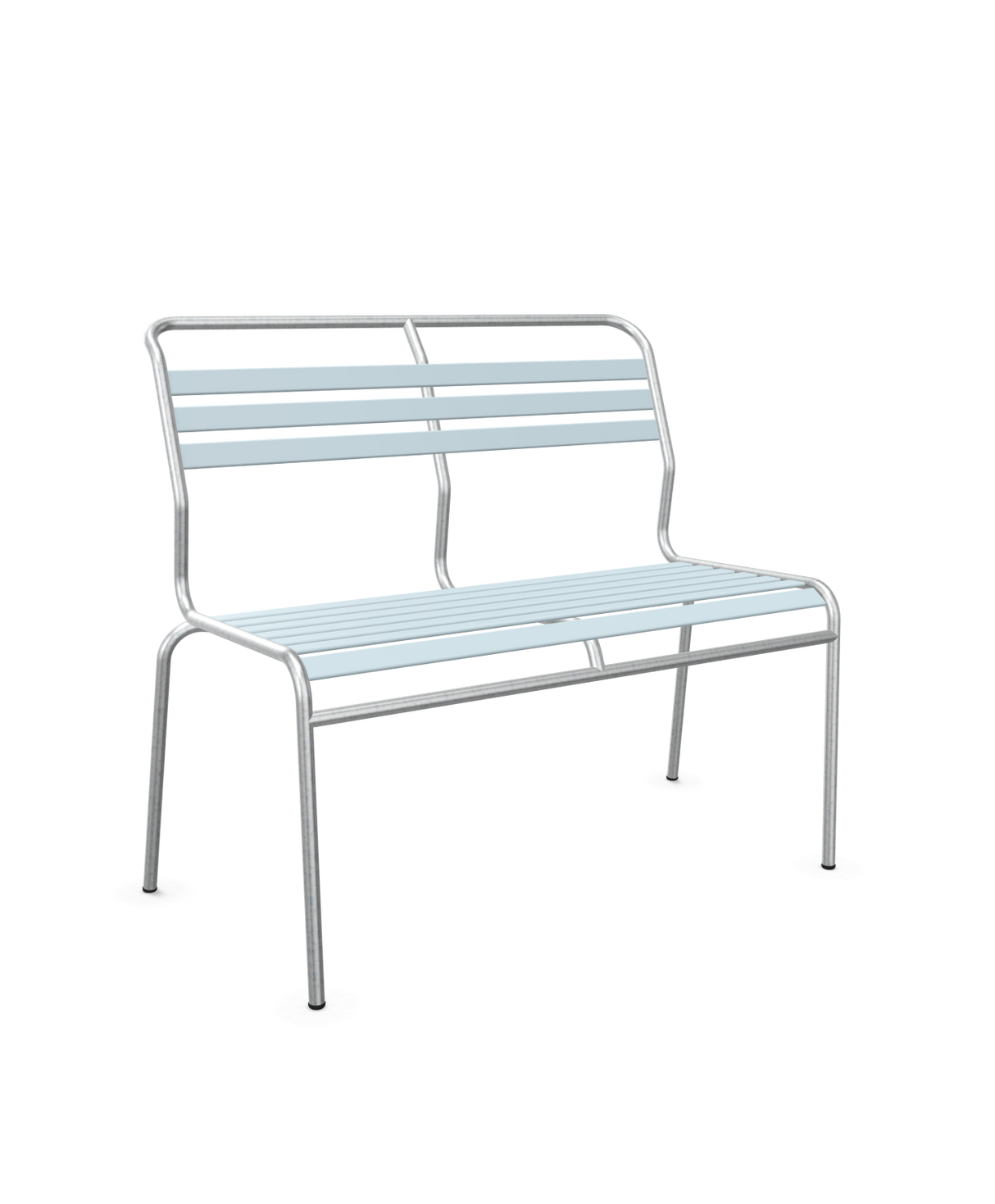 Schaffner Säntis Banc à lattes 2 places sans accoudoirs