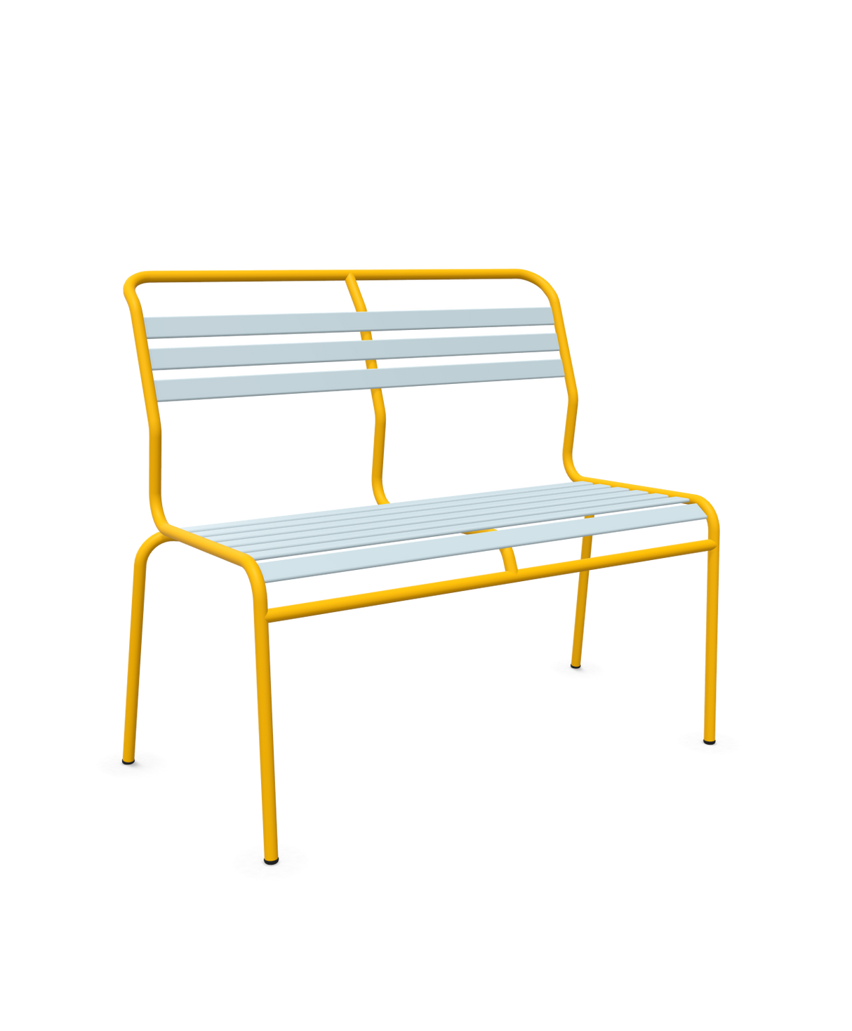 Schaffner Säntis Banc à lattes 2 places sans accoudoirs