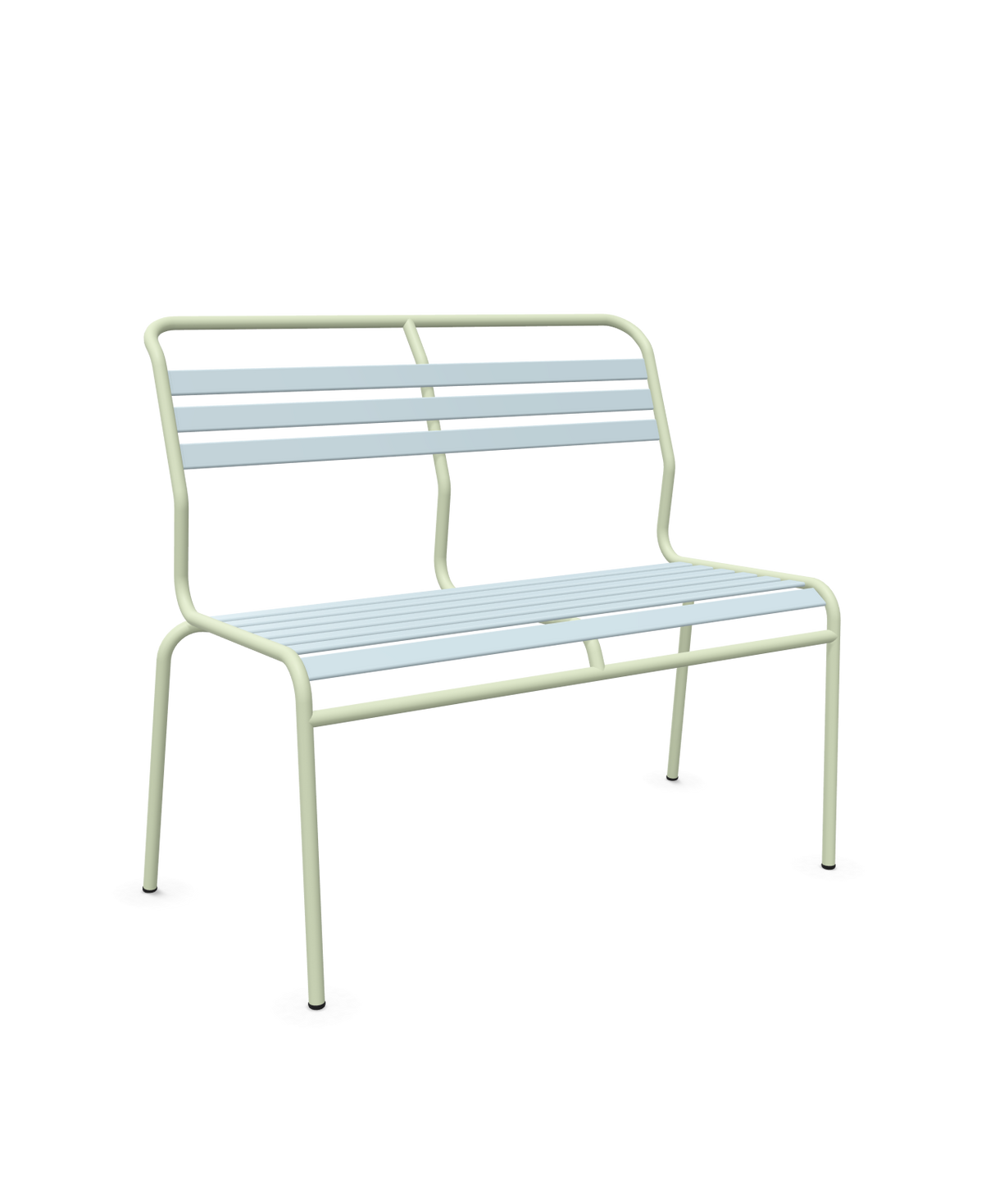 Schaffner Säntis Banc à lattes 2 places sans accoudoirs