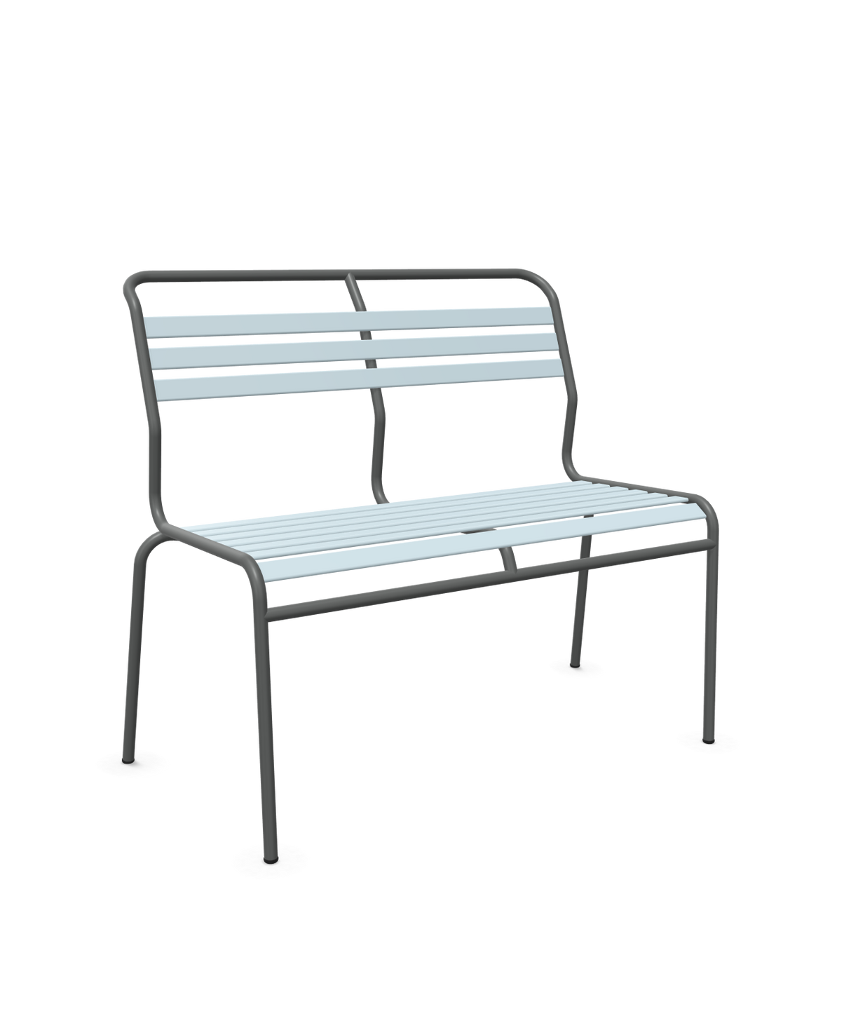 Schaffner Säntis Banc à lattes 2 places sans accoudoirs