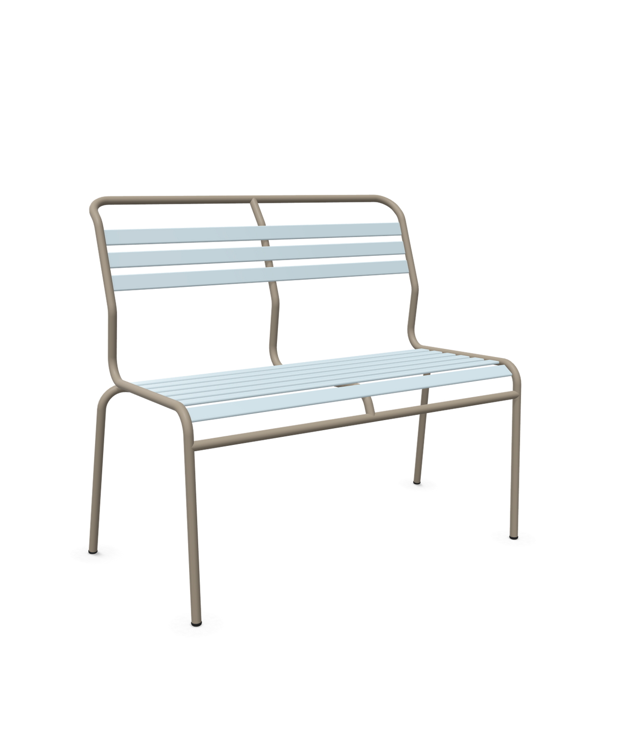 Schaffner Säntis Banc à lattes 2 places sans accoudoirs